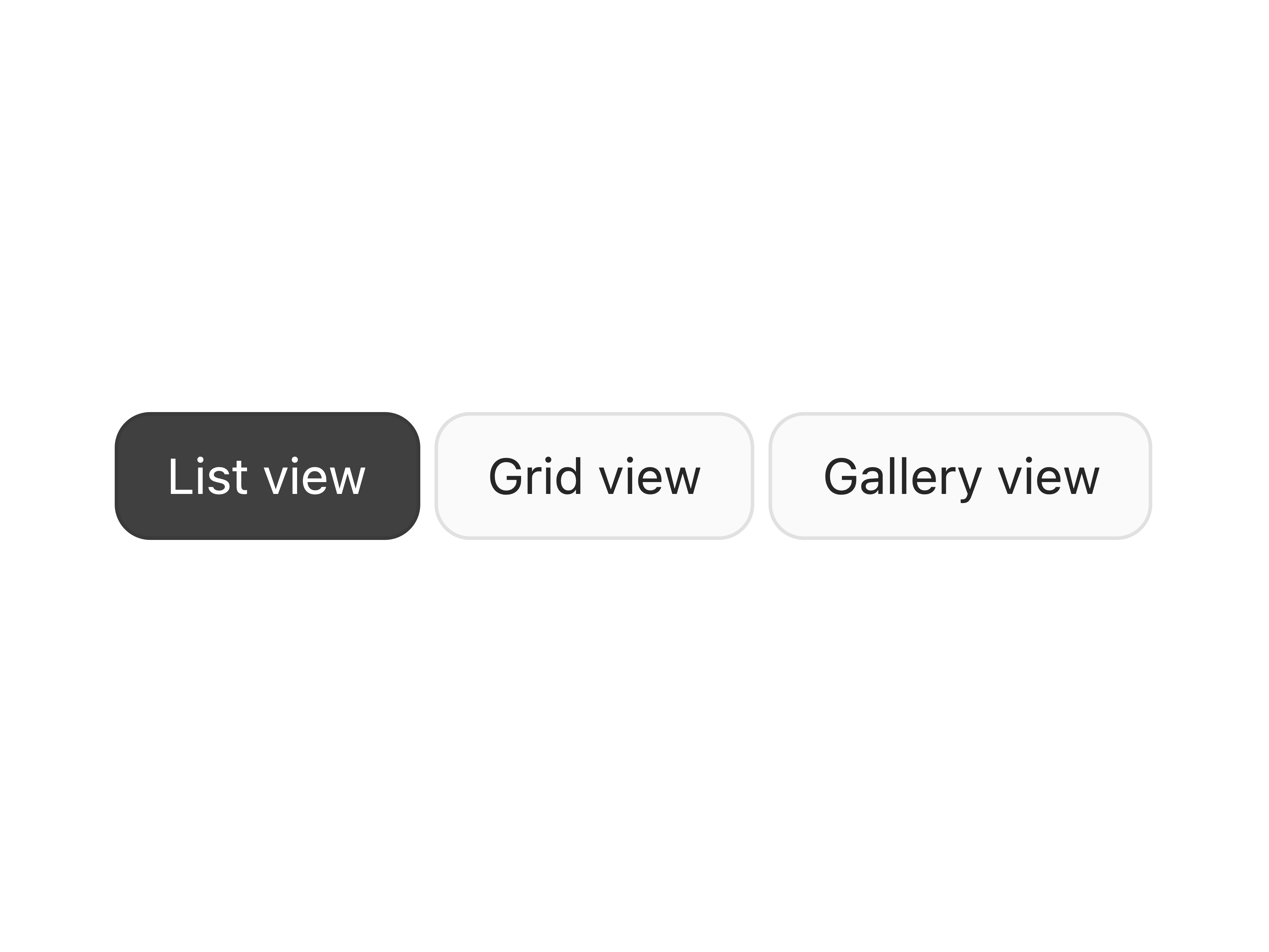 Toggle Button Group