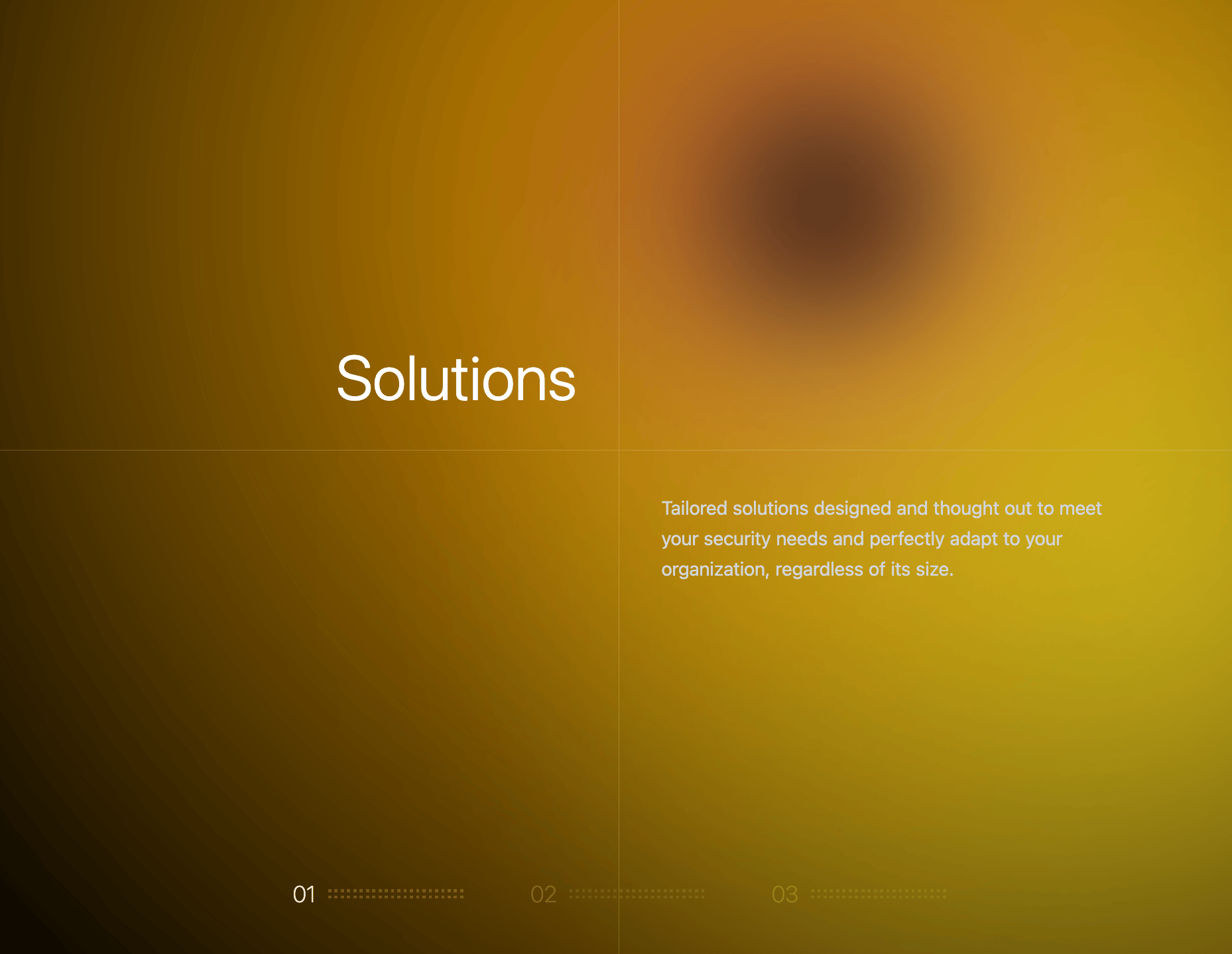 Interactive Feature Section