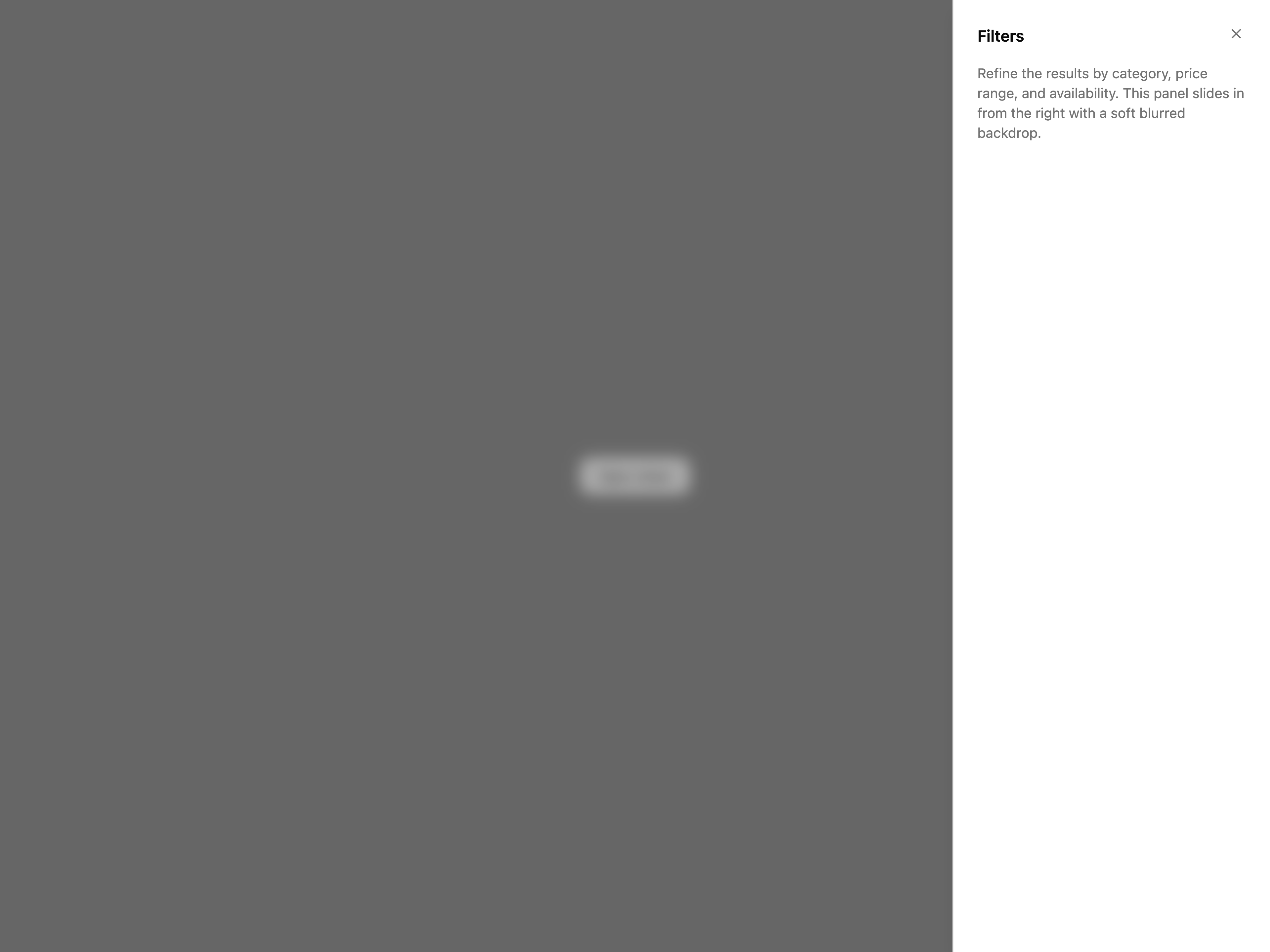 Blur Sheet