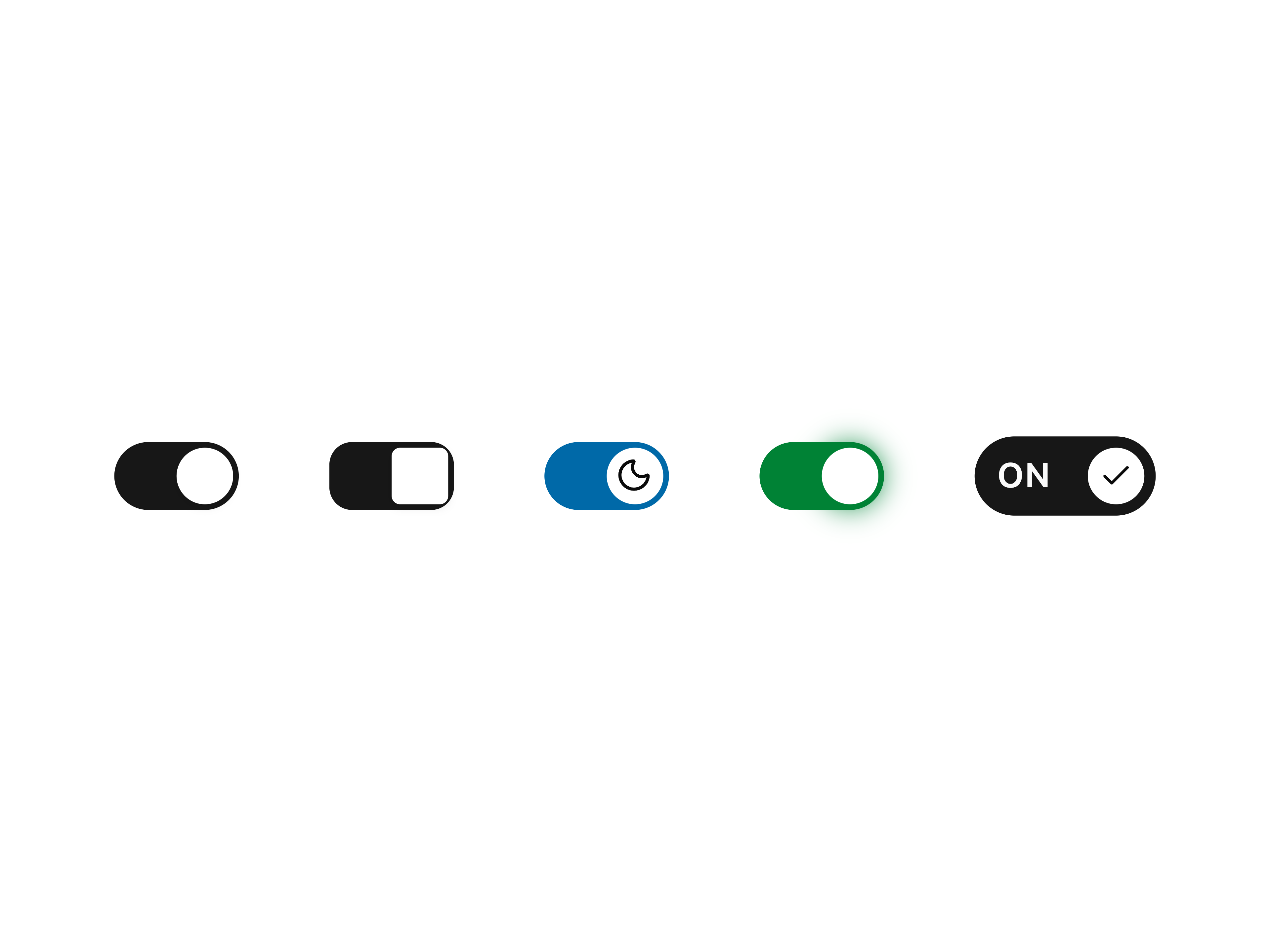 Styled Toggle Switches