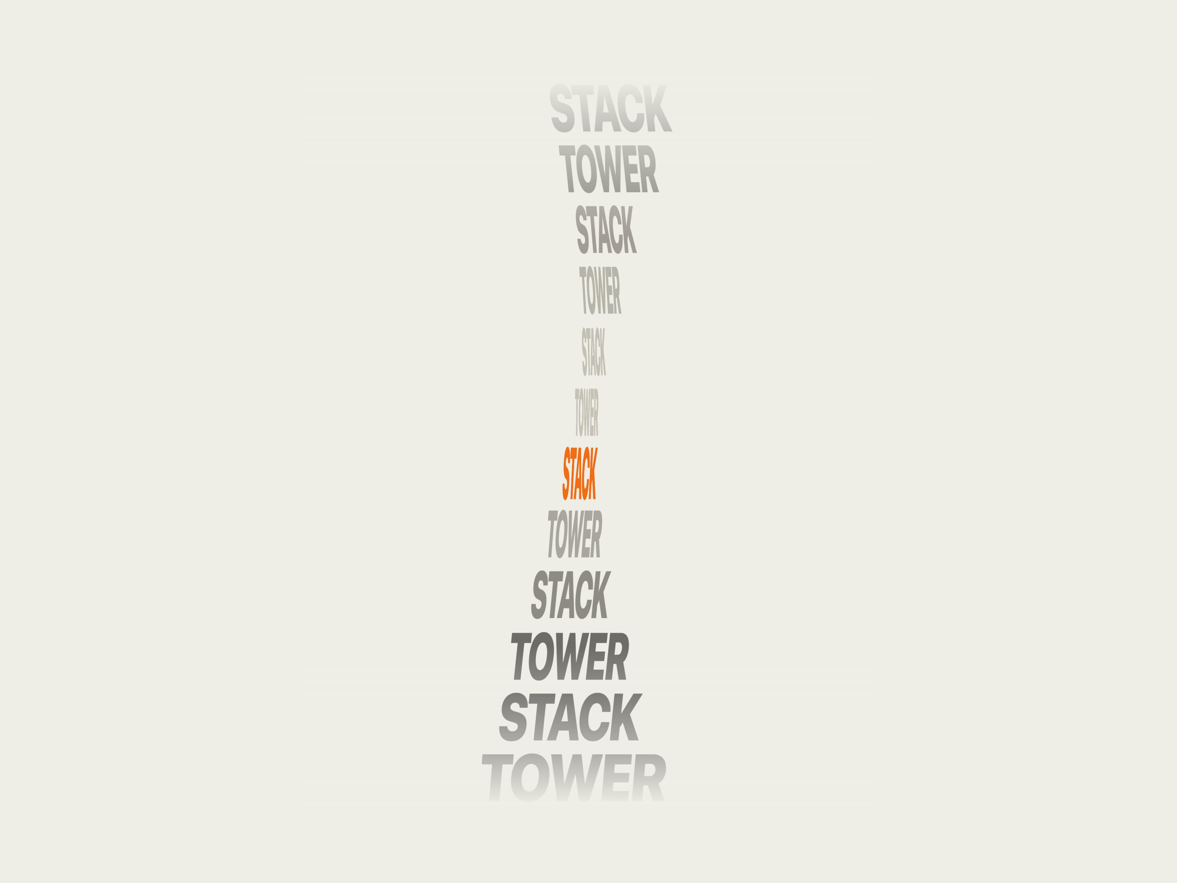 Stack Tower