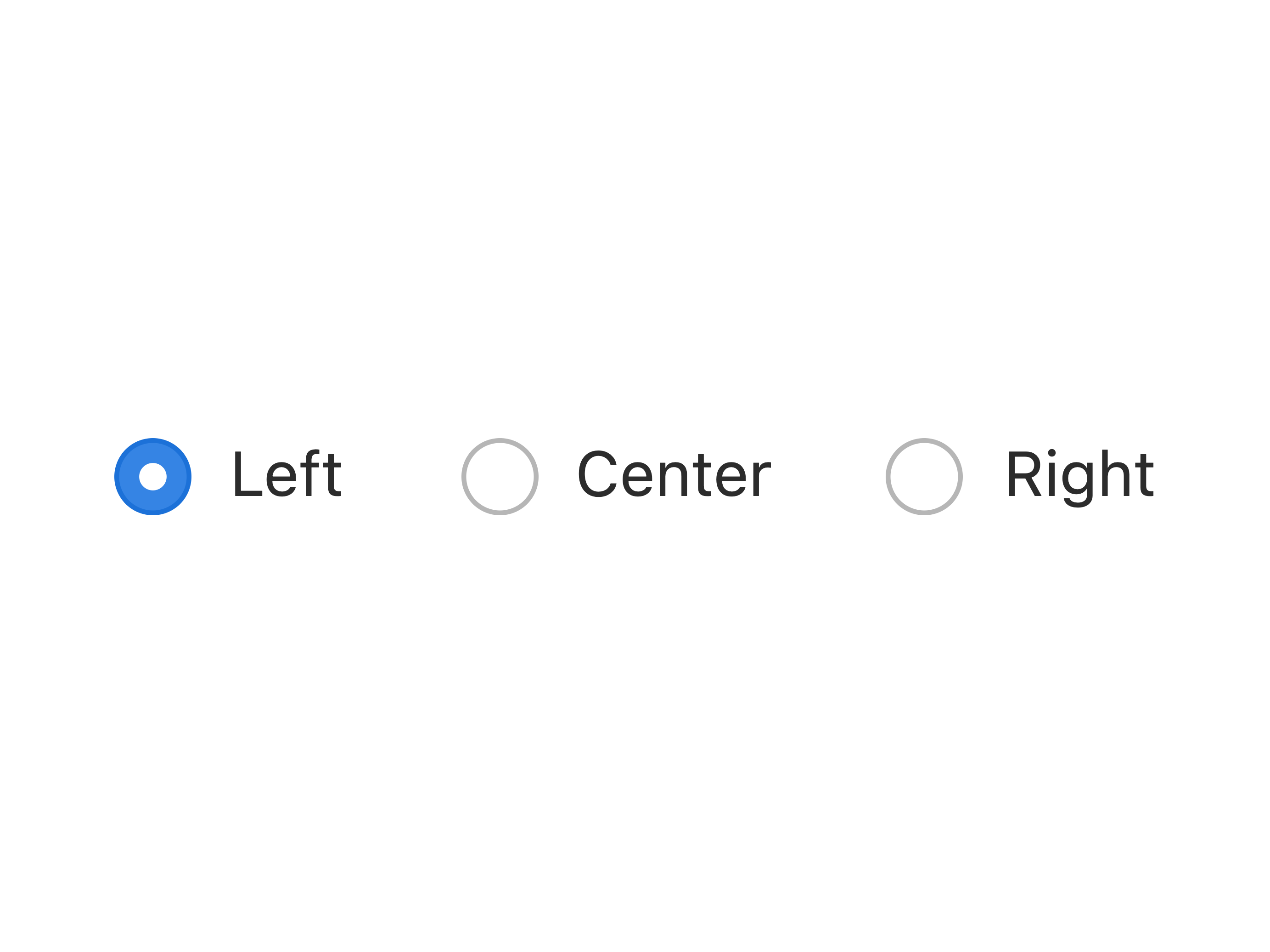GTK Radio Button
