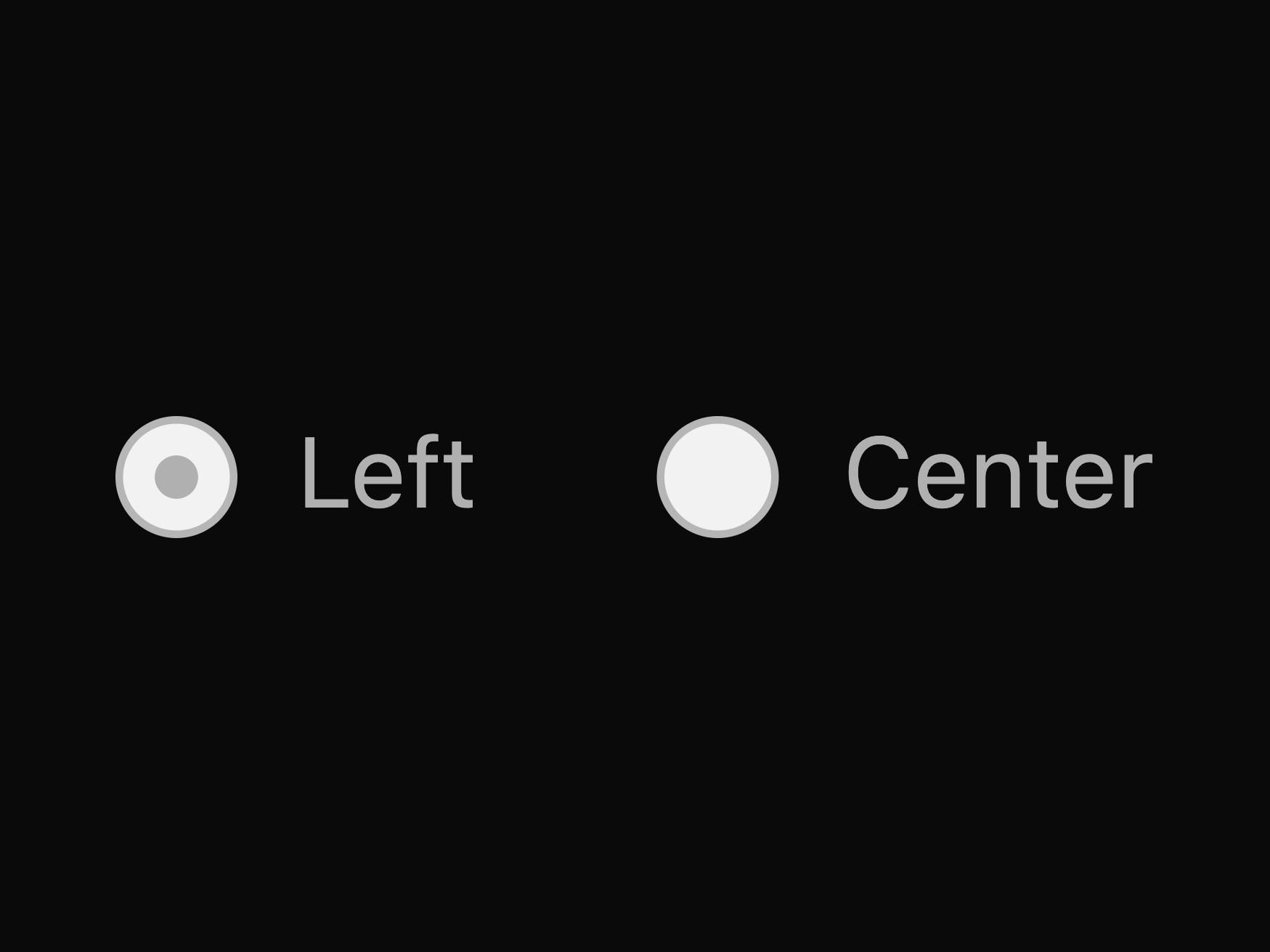 GTK Radio Button