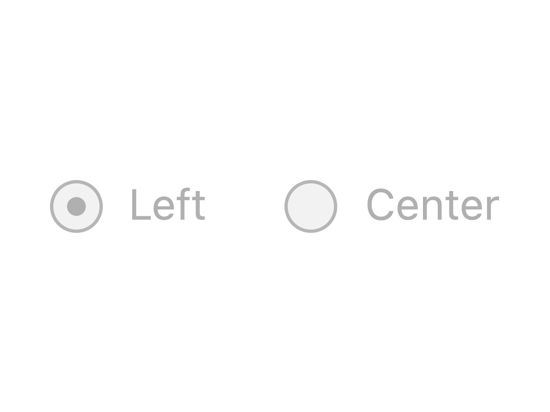 GTK Radio Button