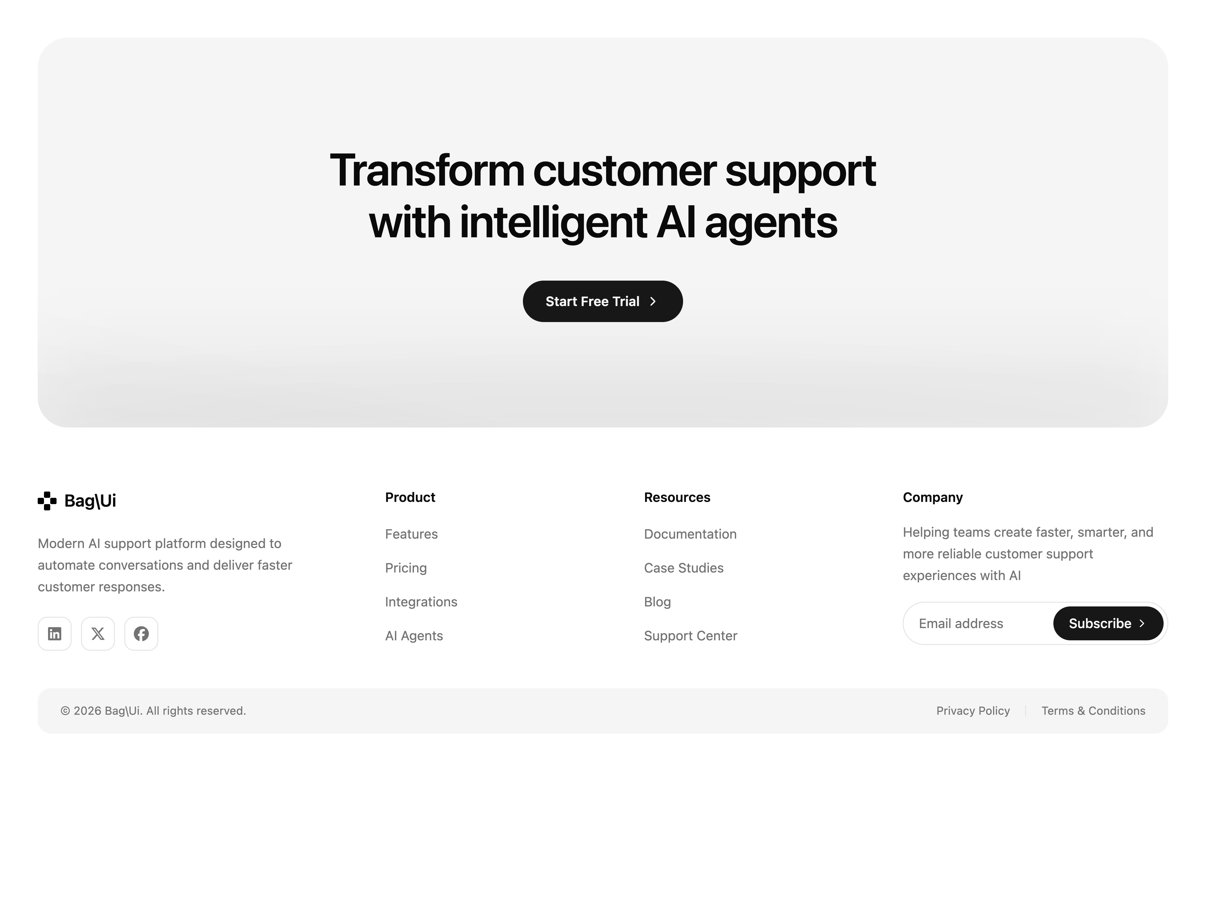CTA Footer