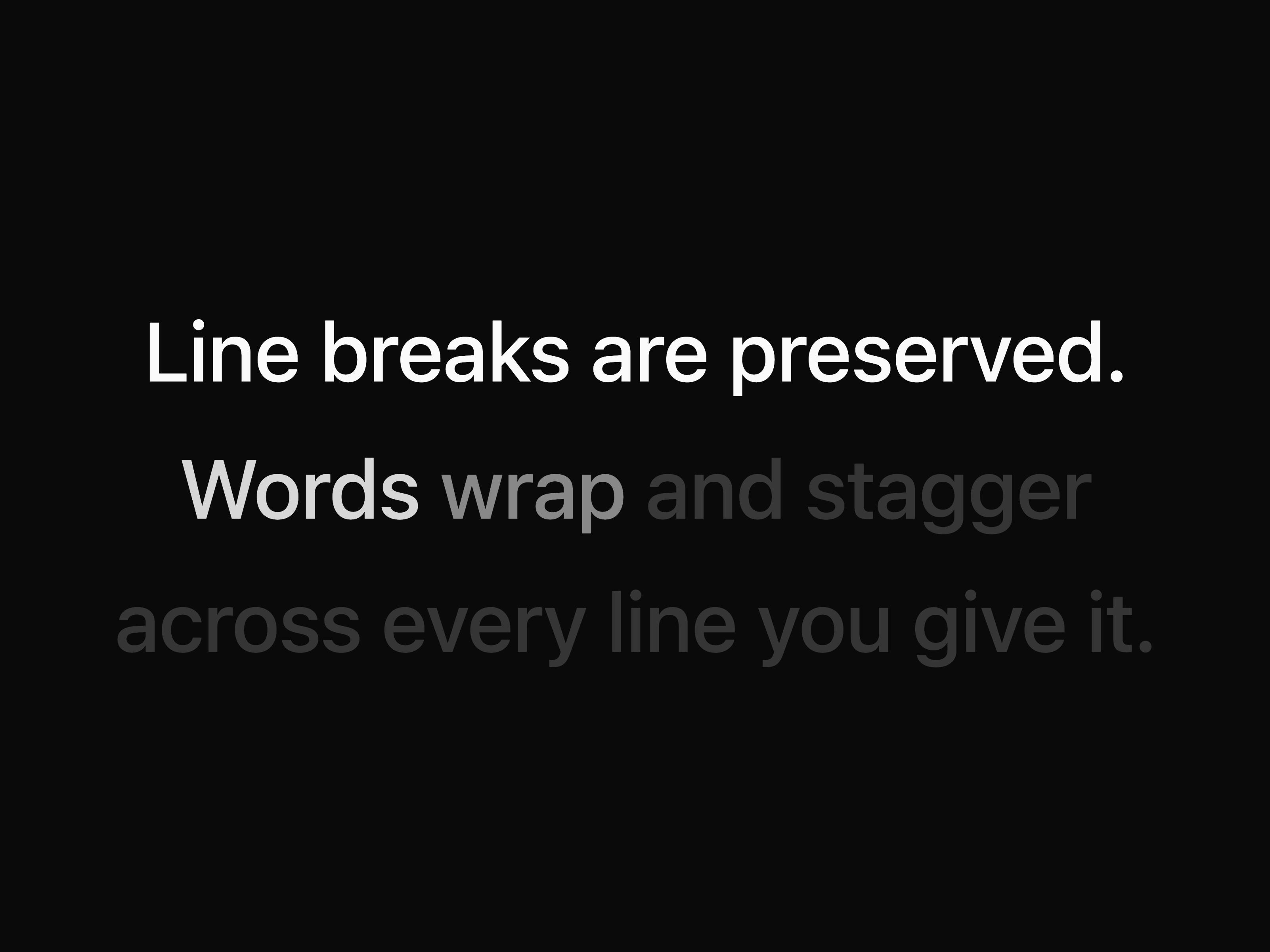 Text Animate