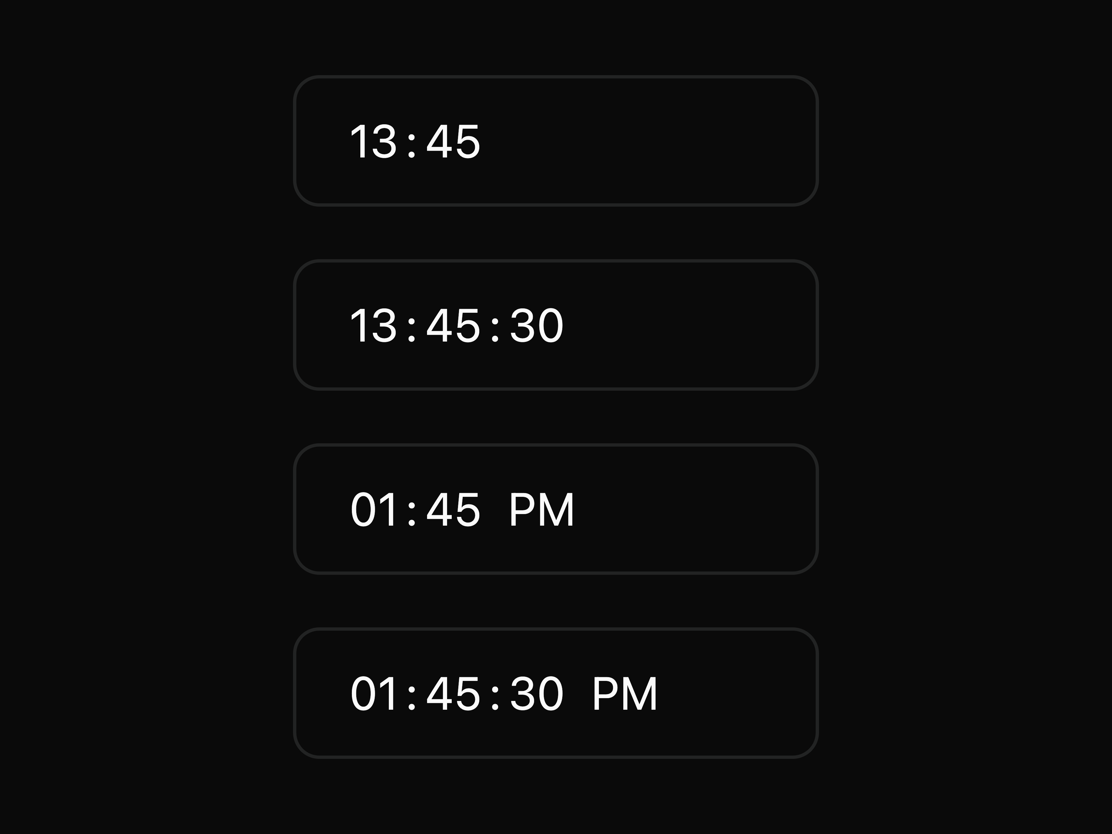 Time Field
