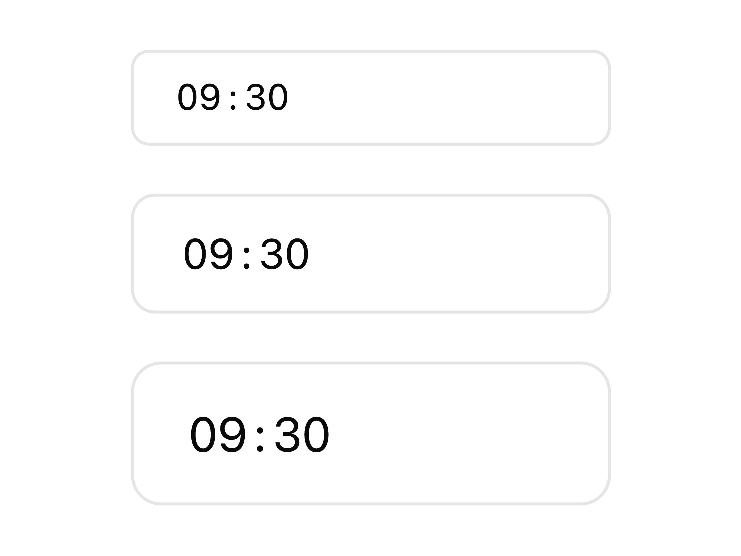 Time Field