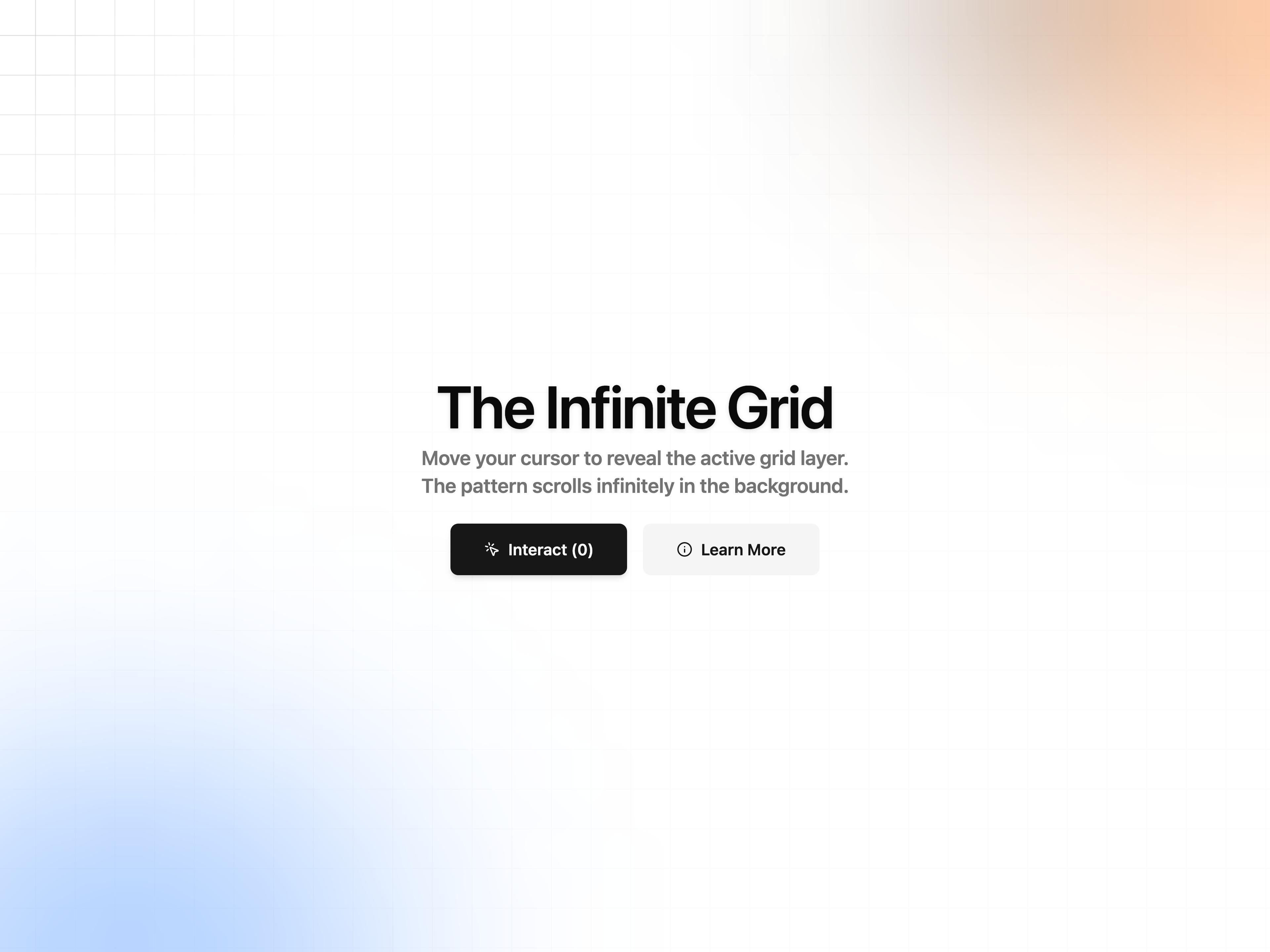 Infinite grid integration