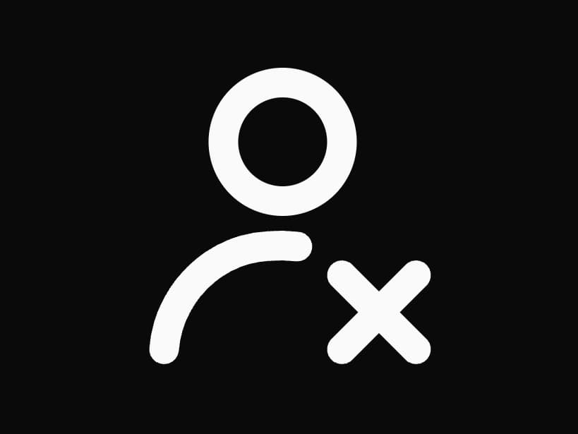 User Remove Icon