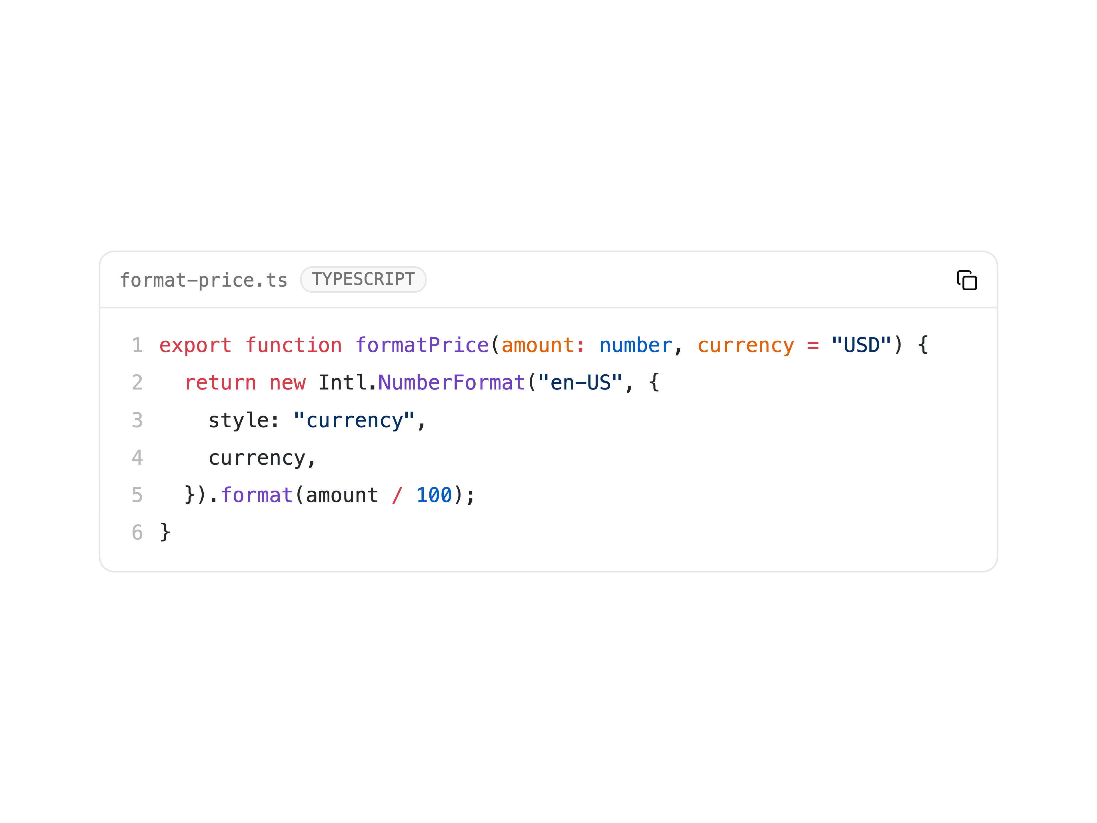Code Block