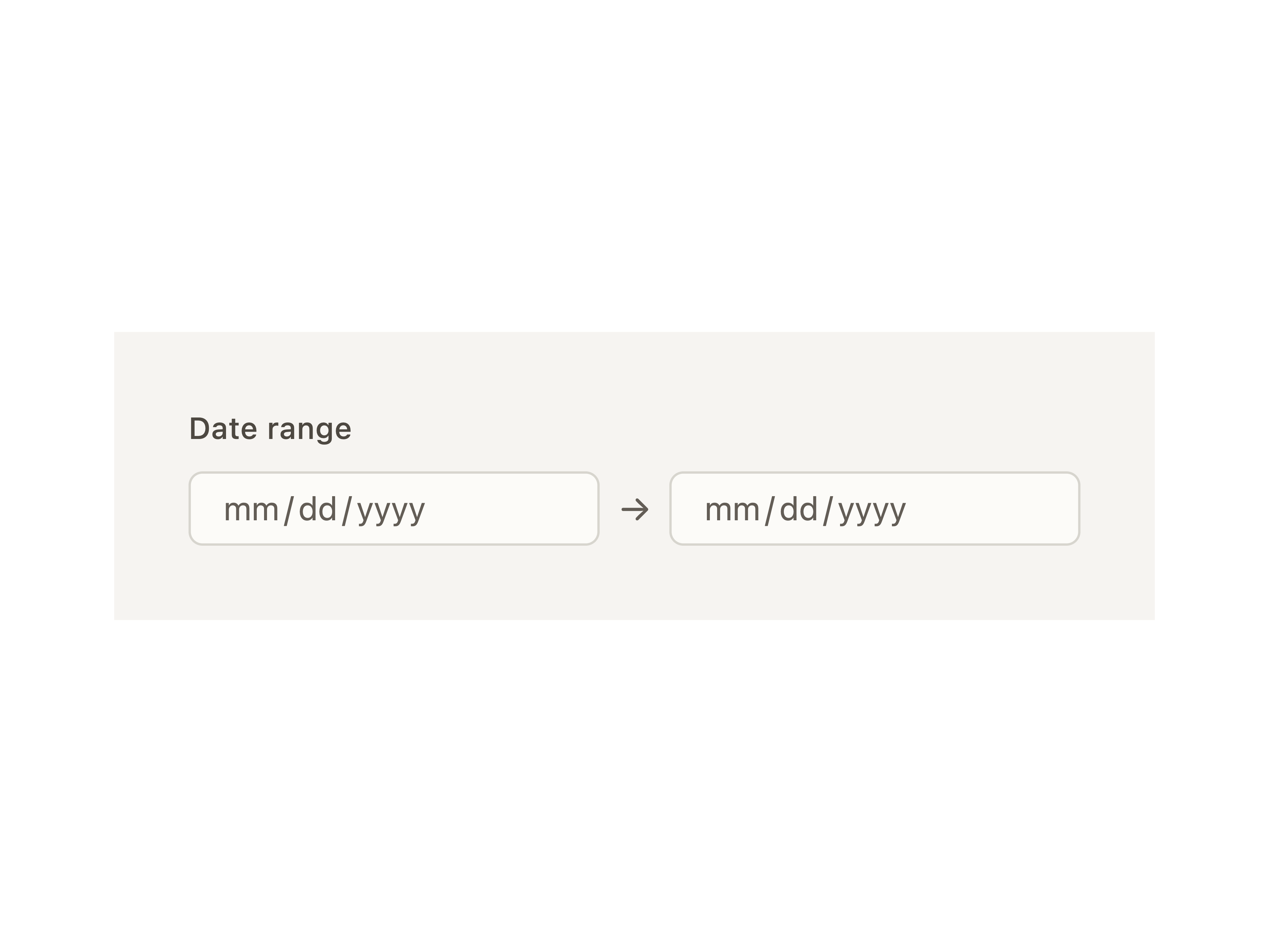 Date Input