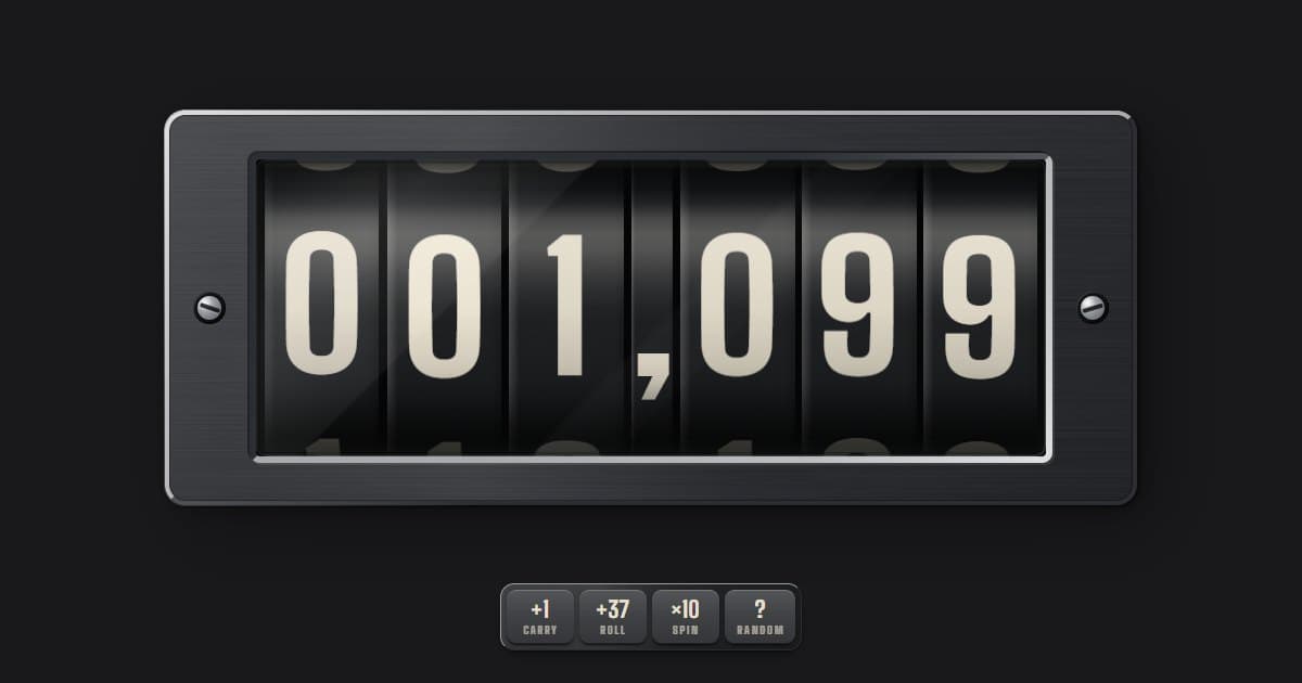 Mechanical Odometer