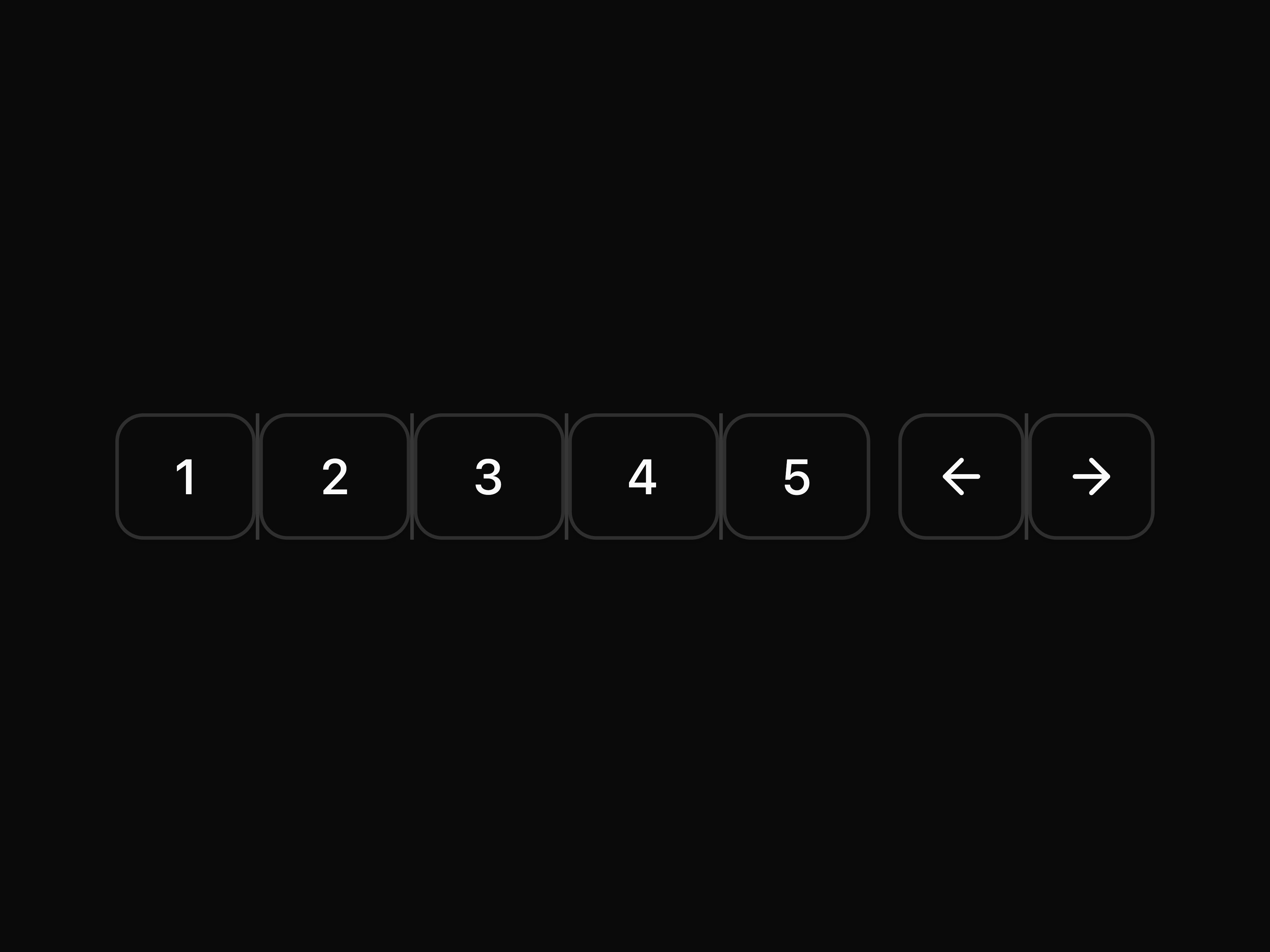 Pagination Button Group