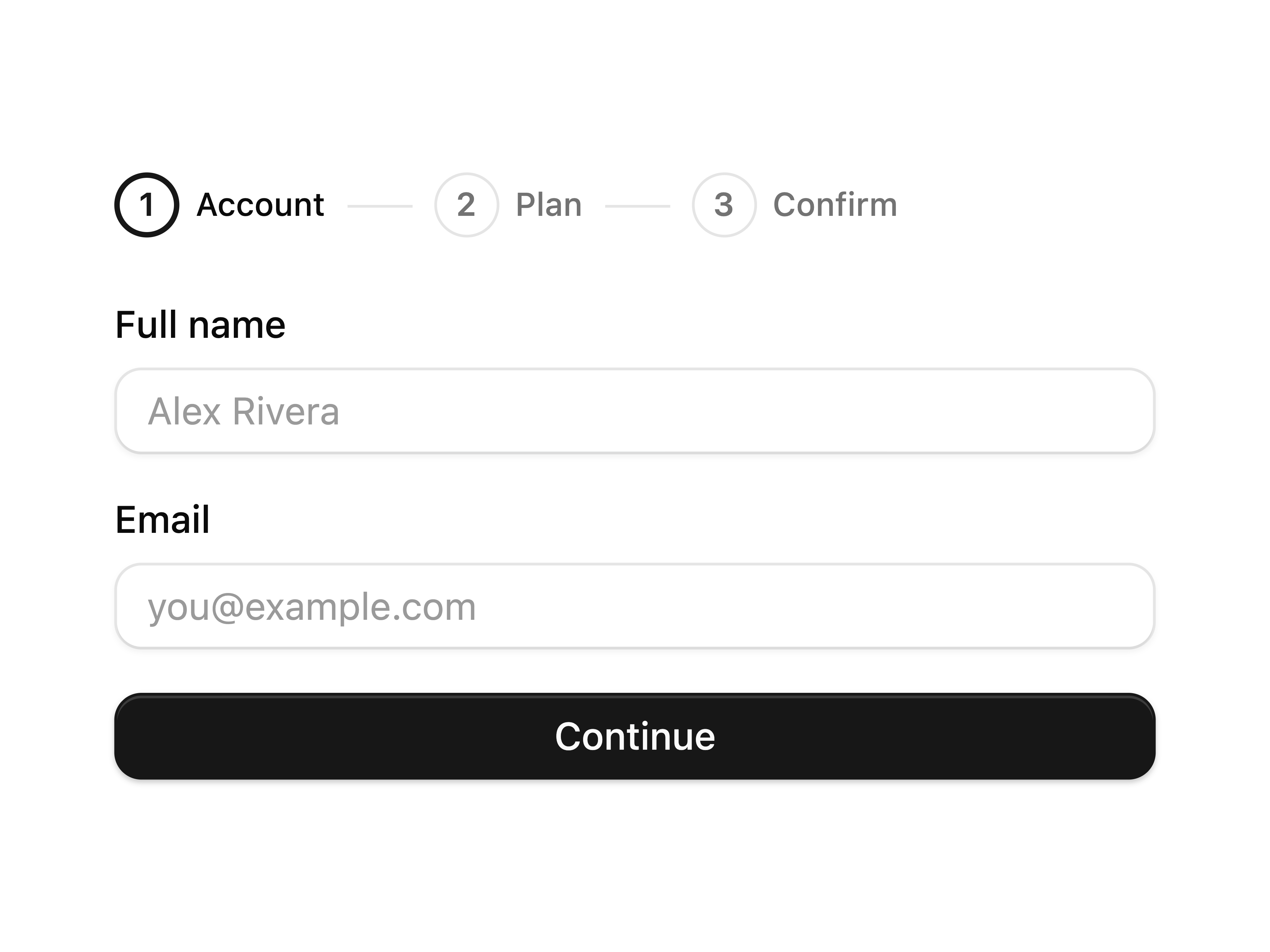 Onboarding Wizard Form
