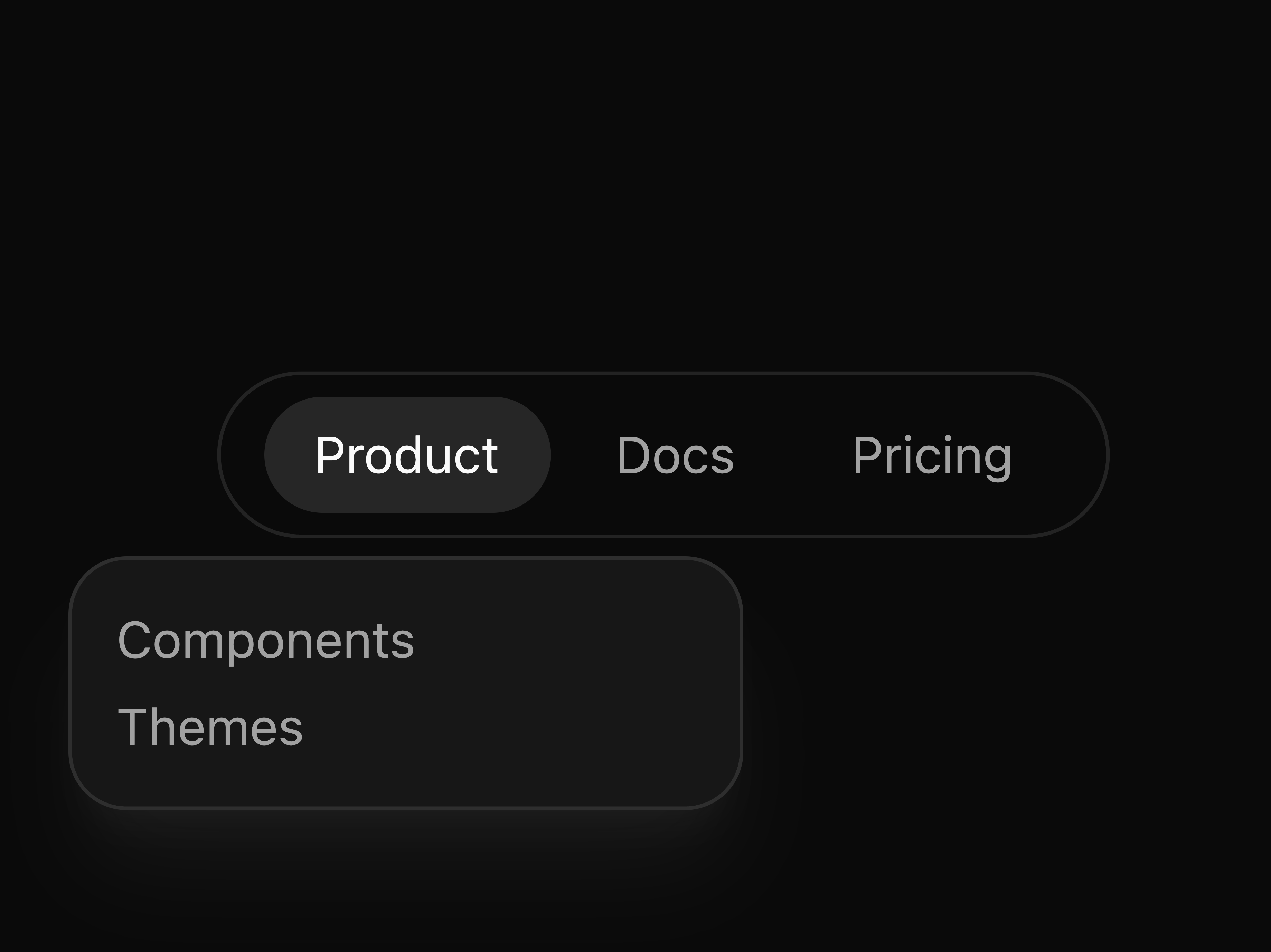 Navbar Menu