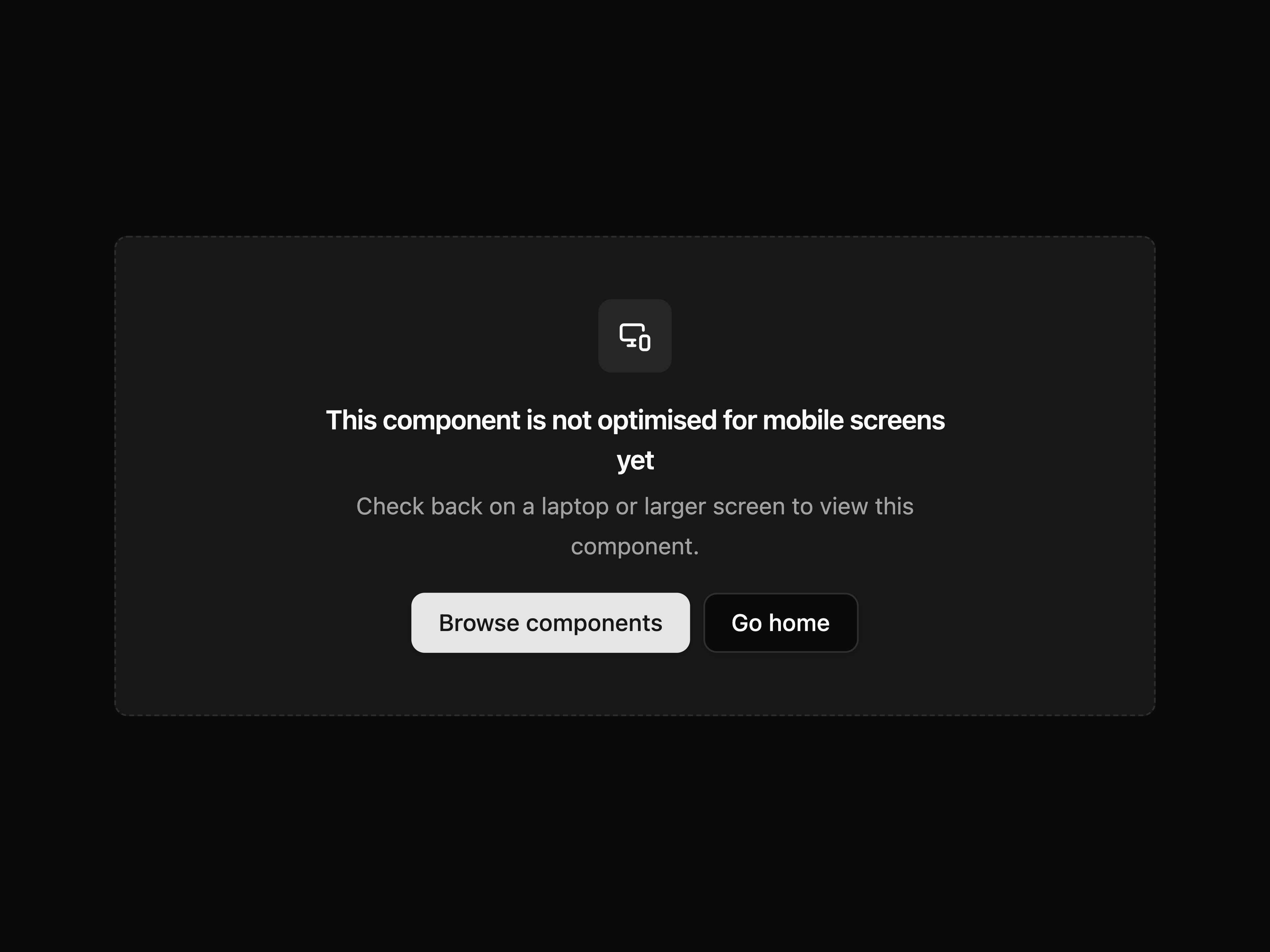 Screen Size Guard