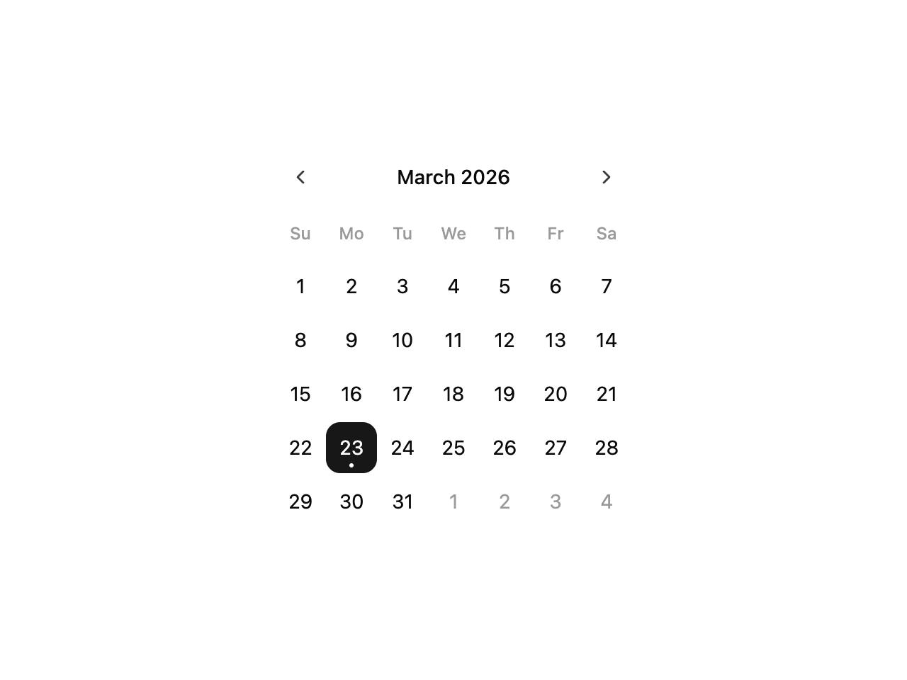 Calendar