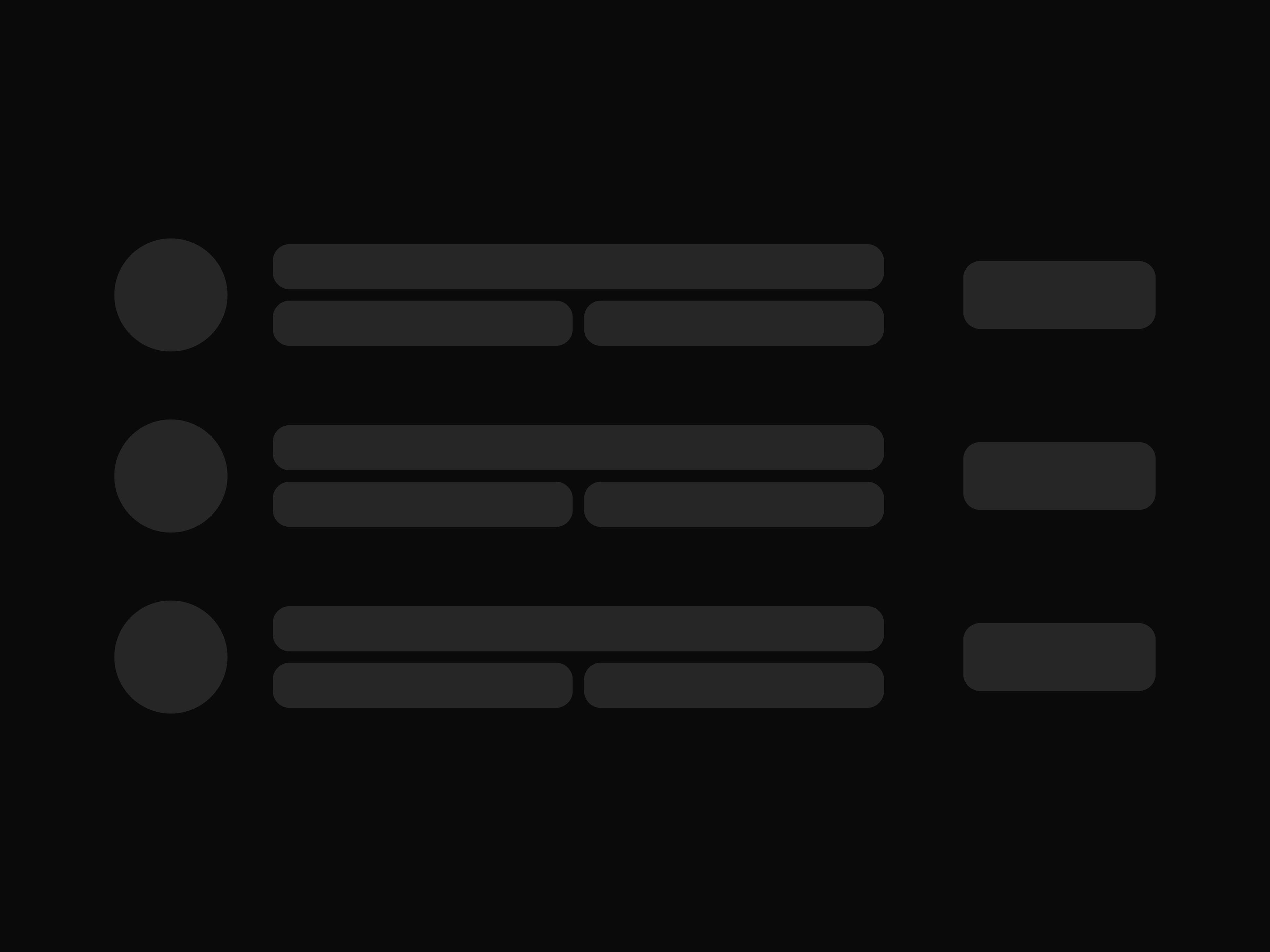 User Follow List Skeleton