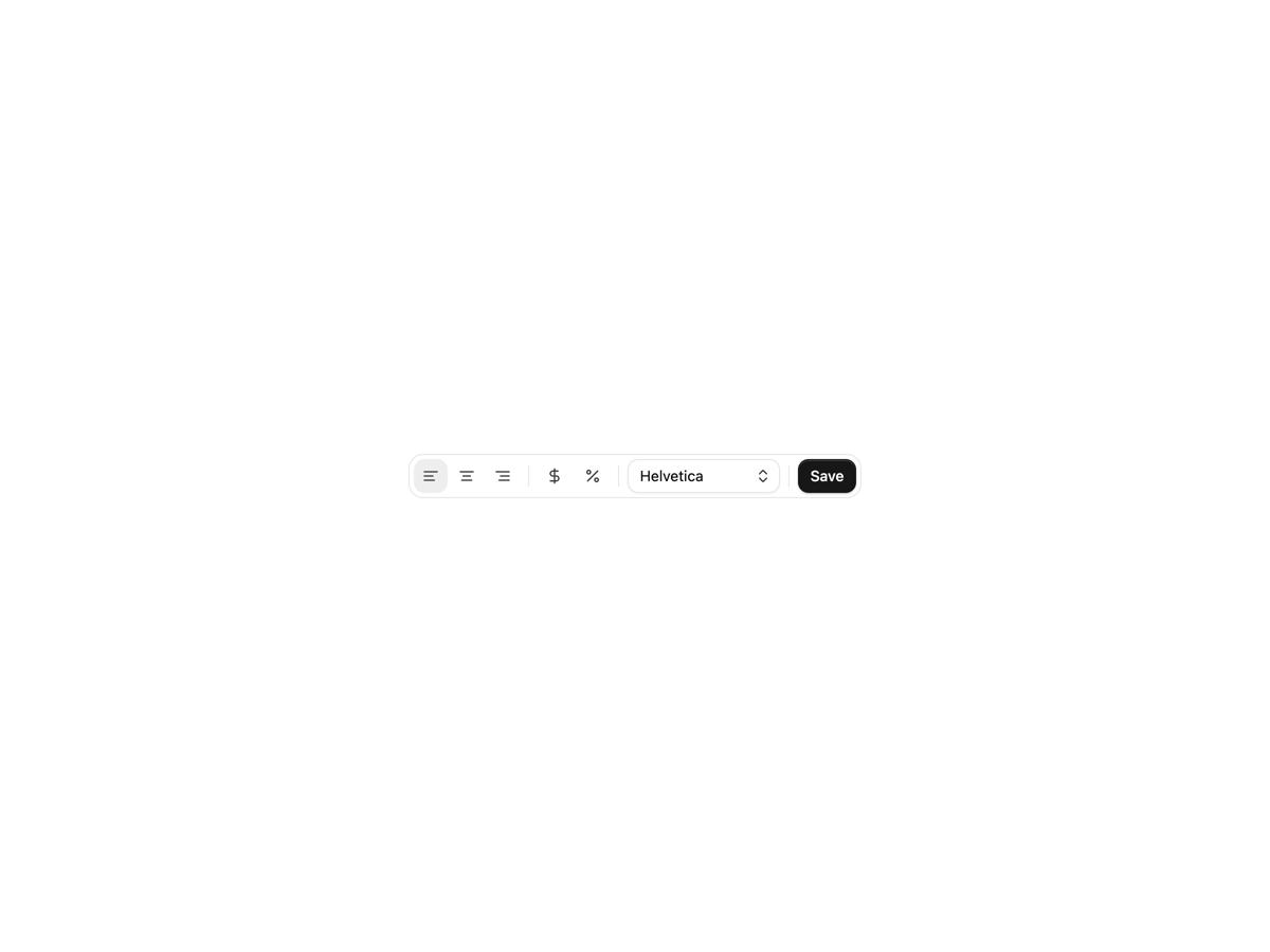 Toolbar