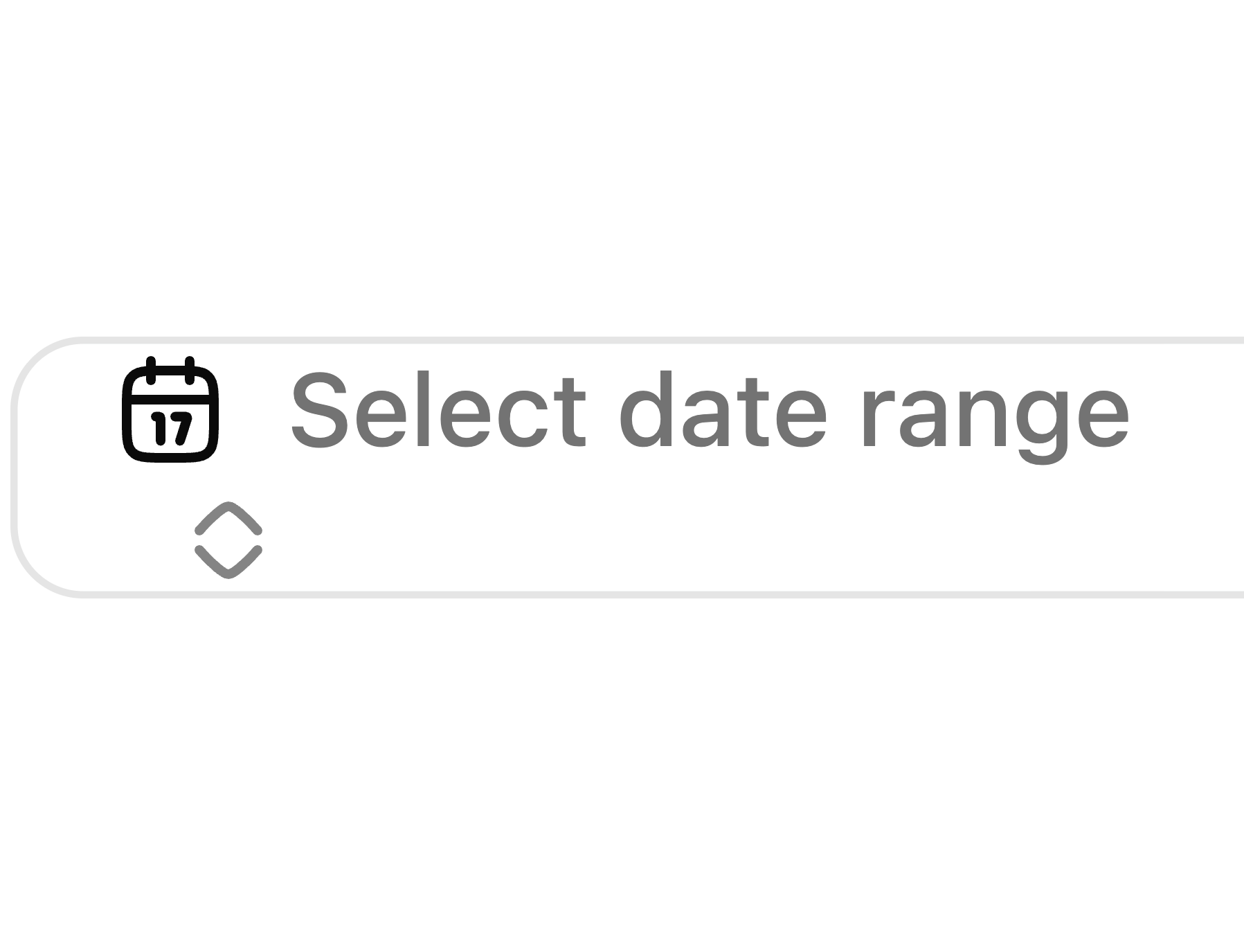 Date Range Picker