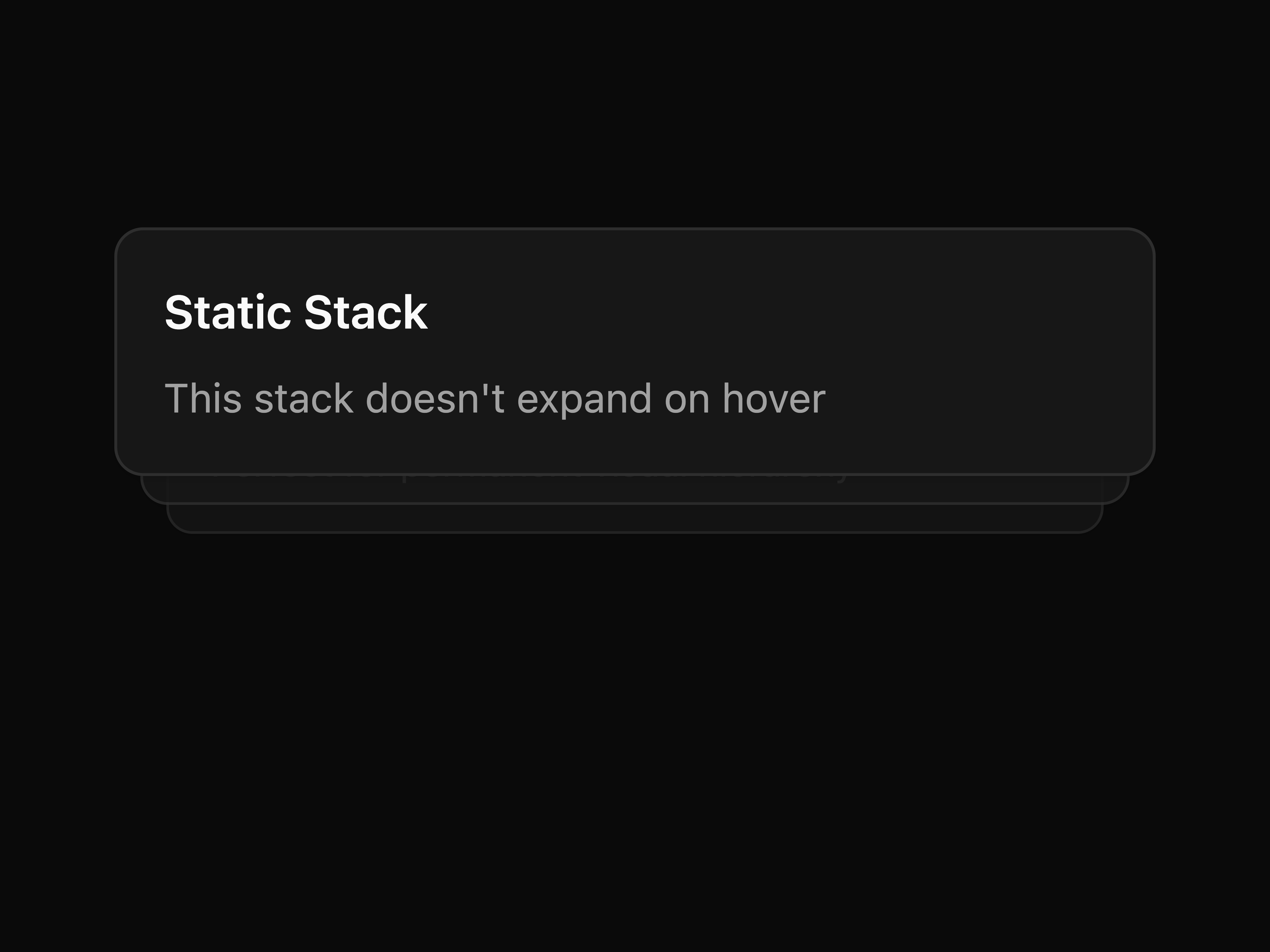Stack