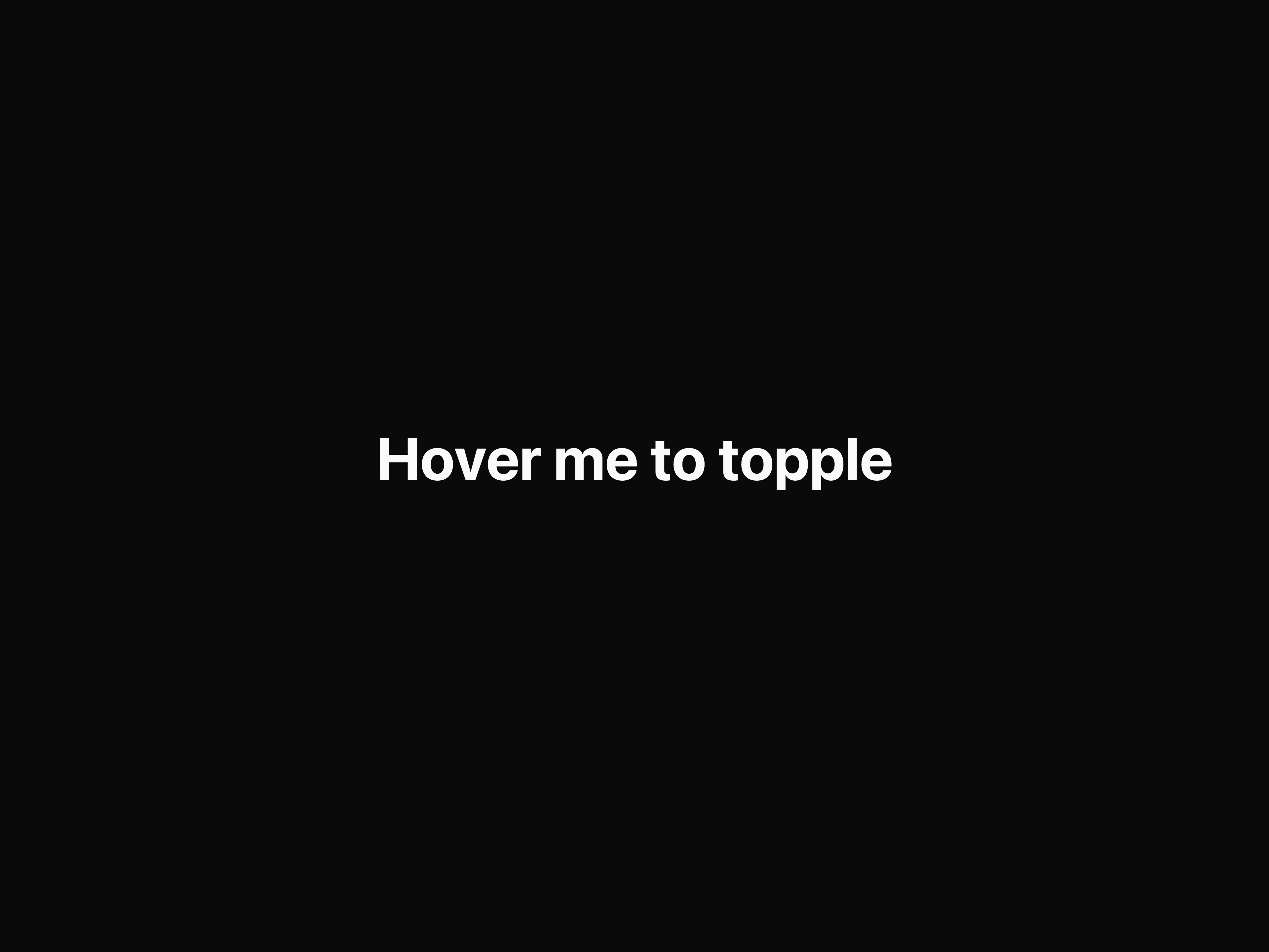 Gravity Letters