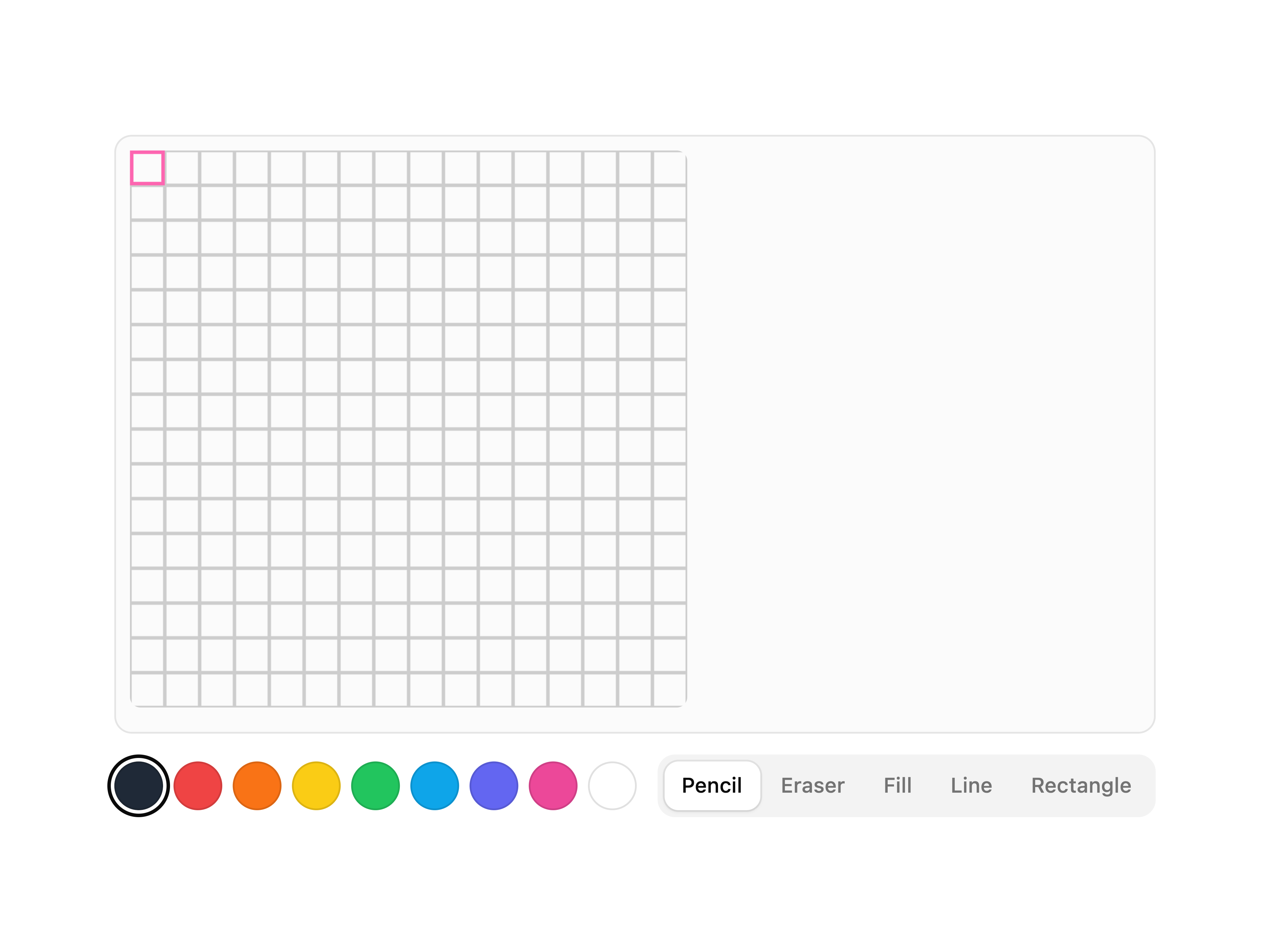 Pixel Brush Canvas