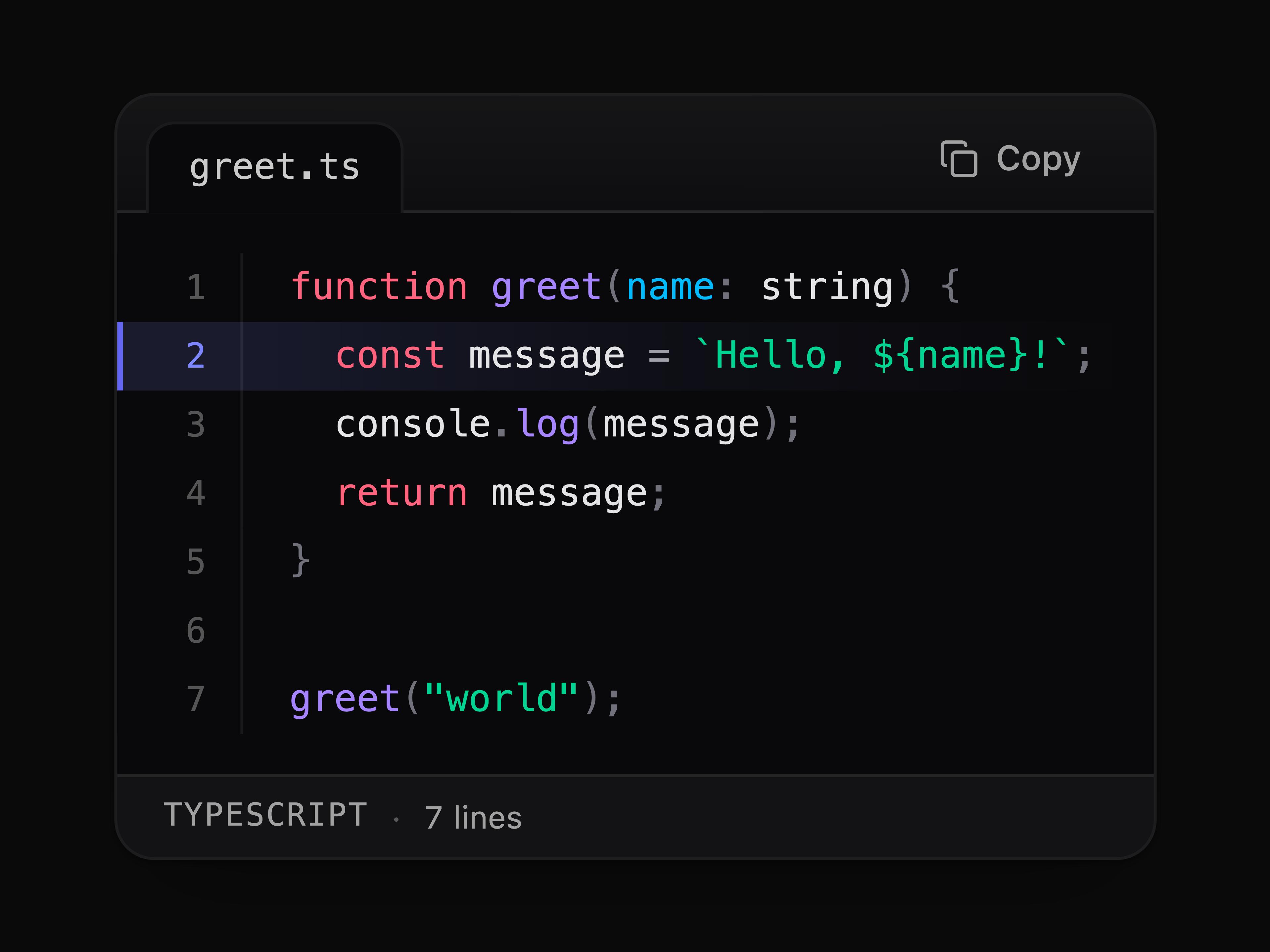 Code Block