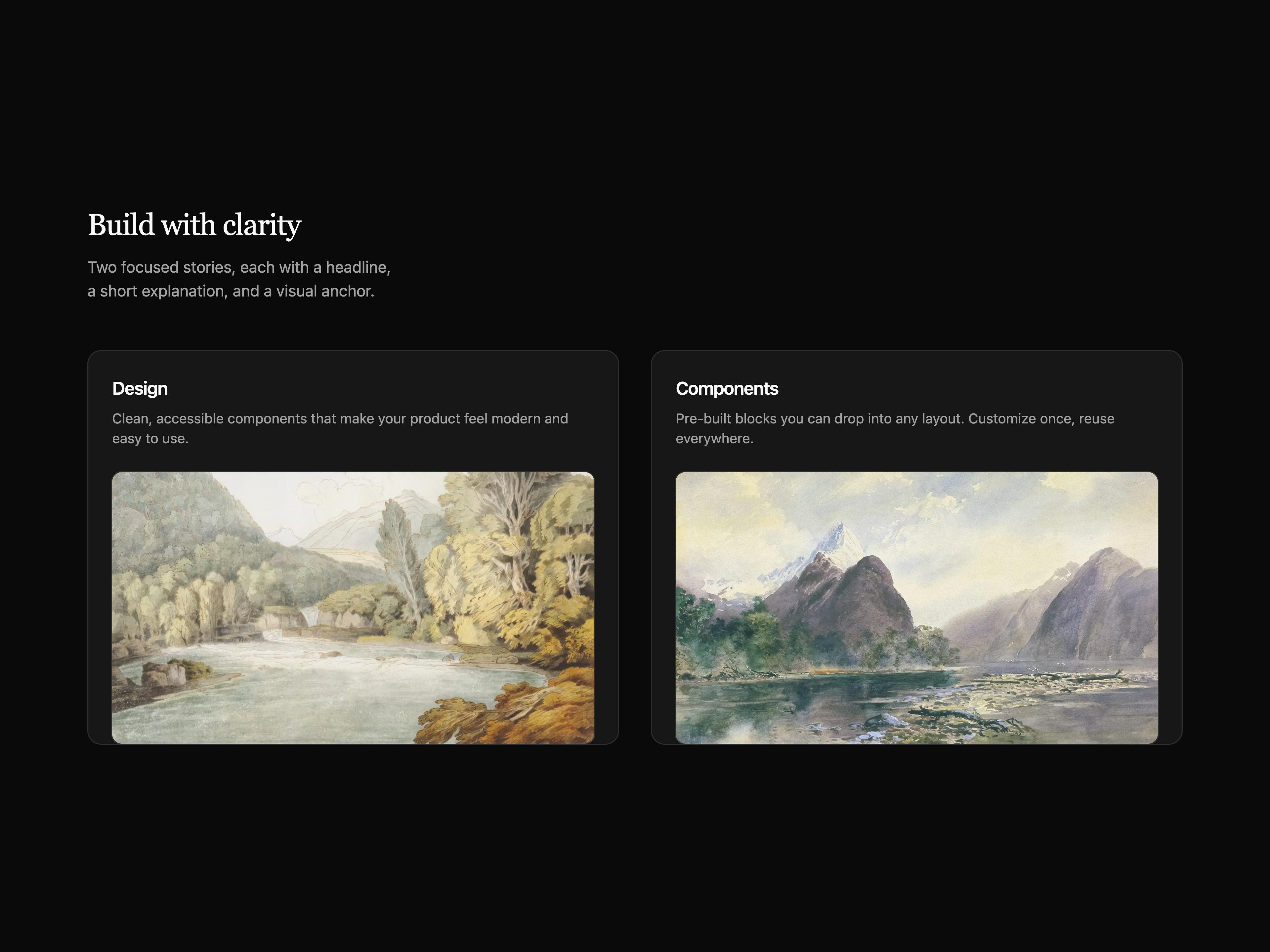 Content Grid Section