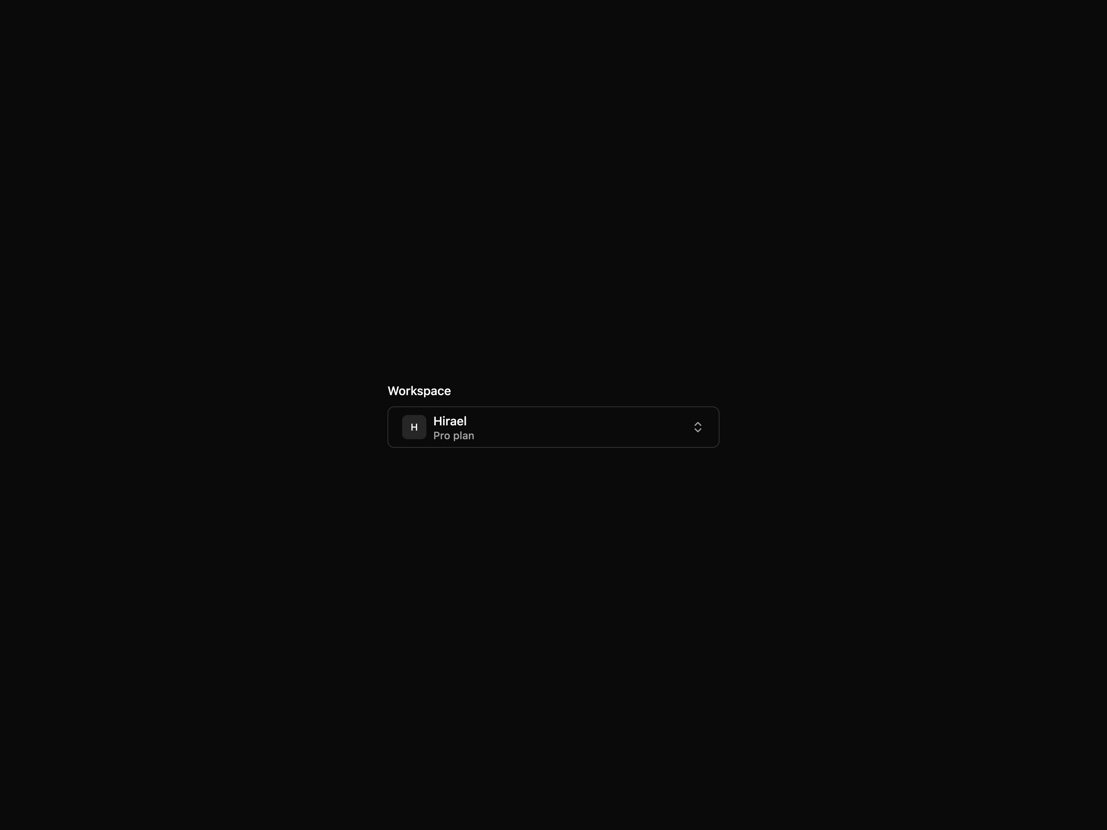 Tenant Switcher
