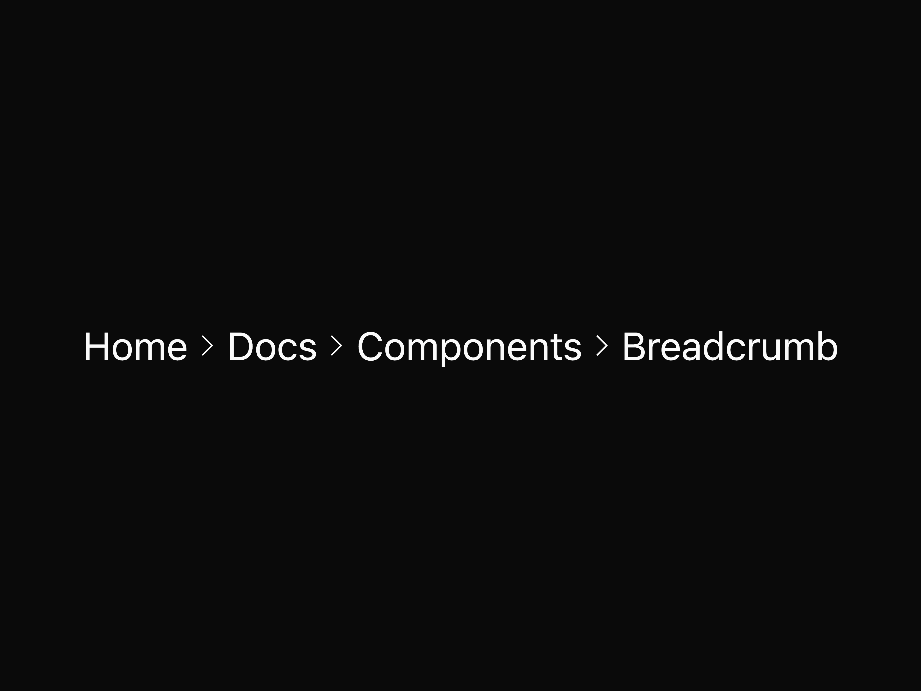 Breadcrumb