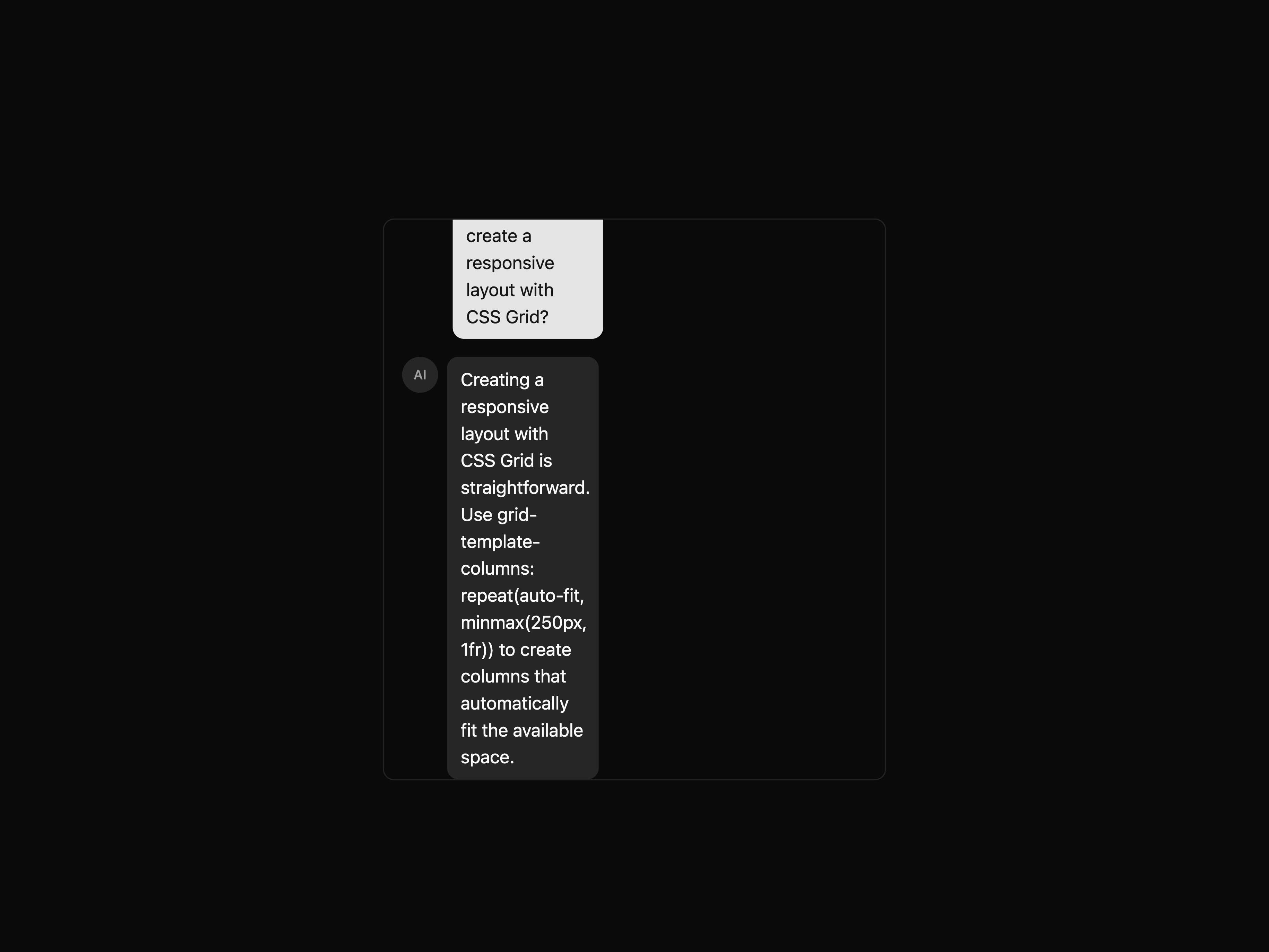 Chat Container