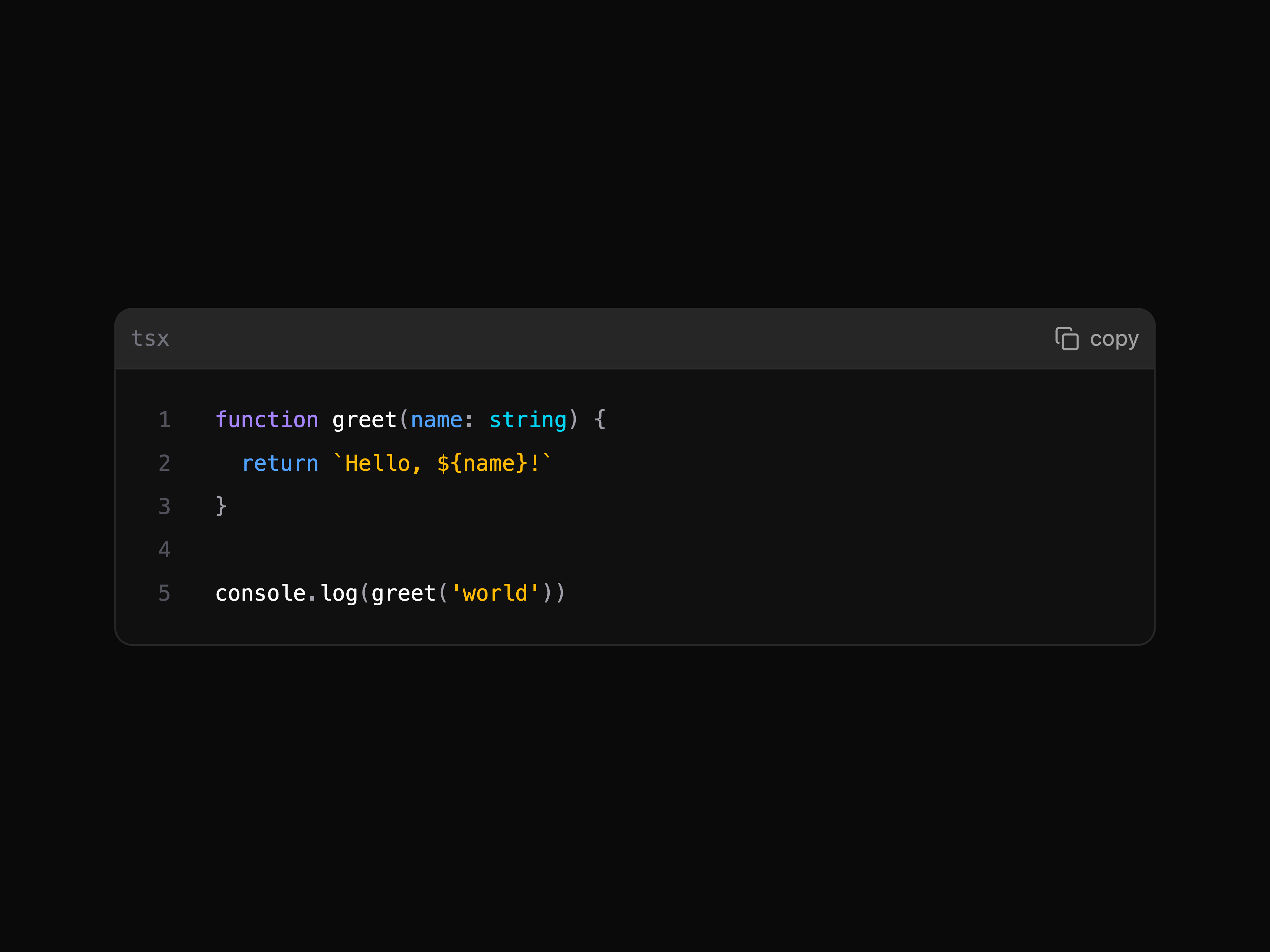 Code Block