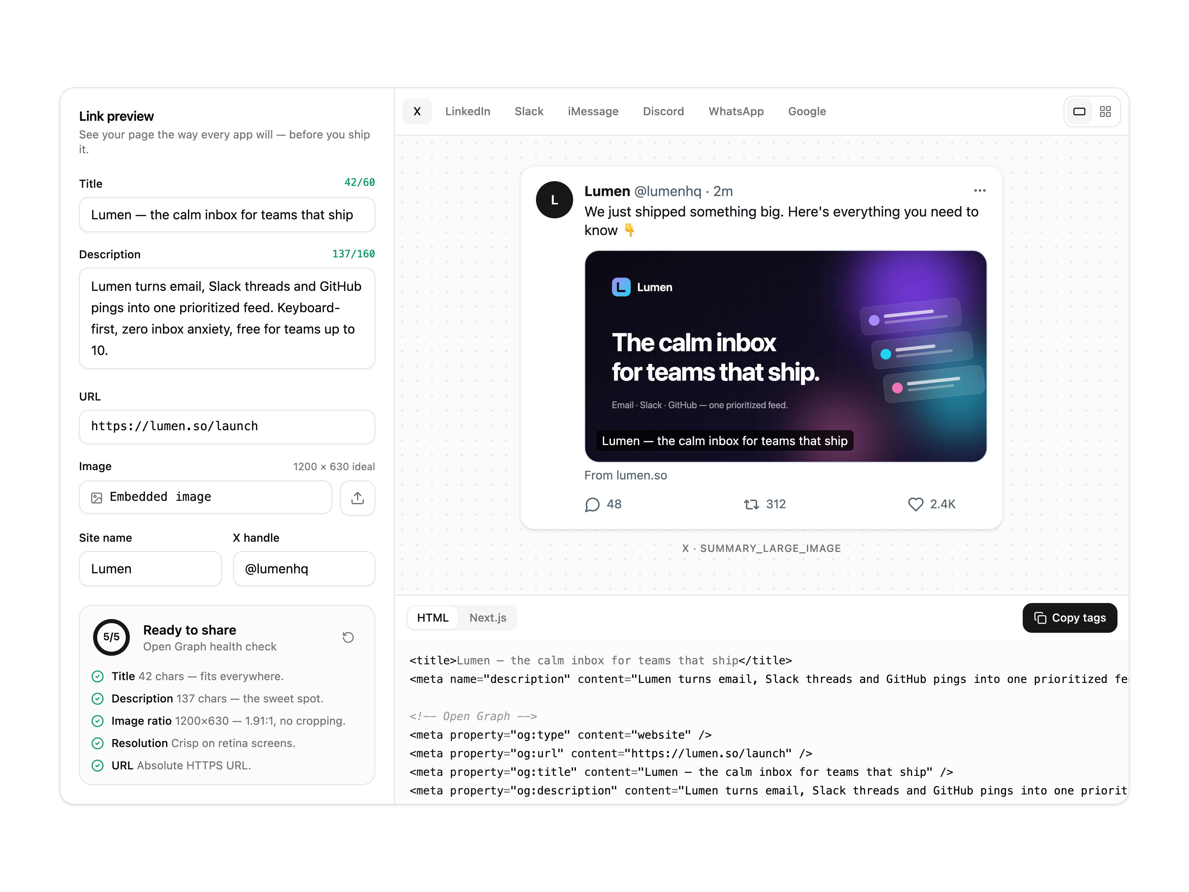 Social Preview