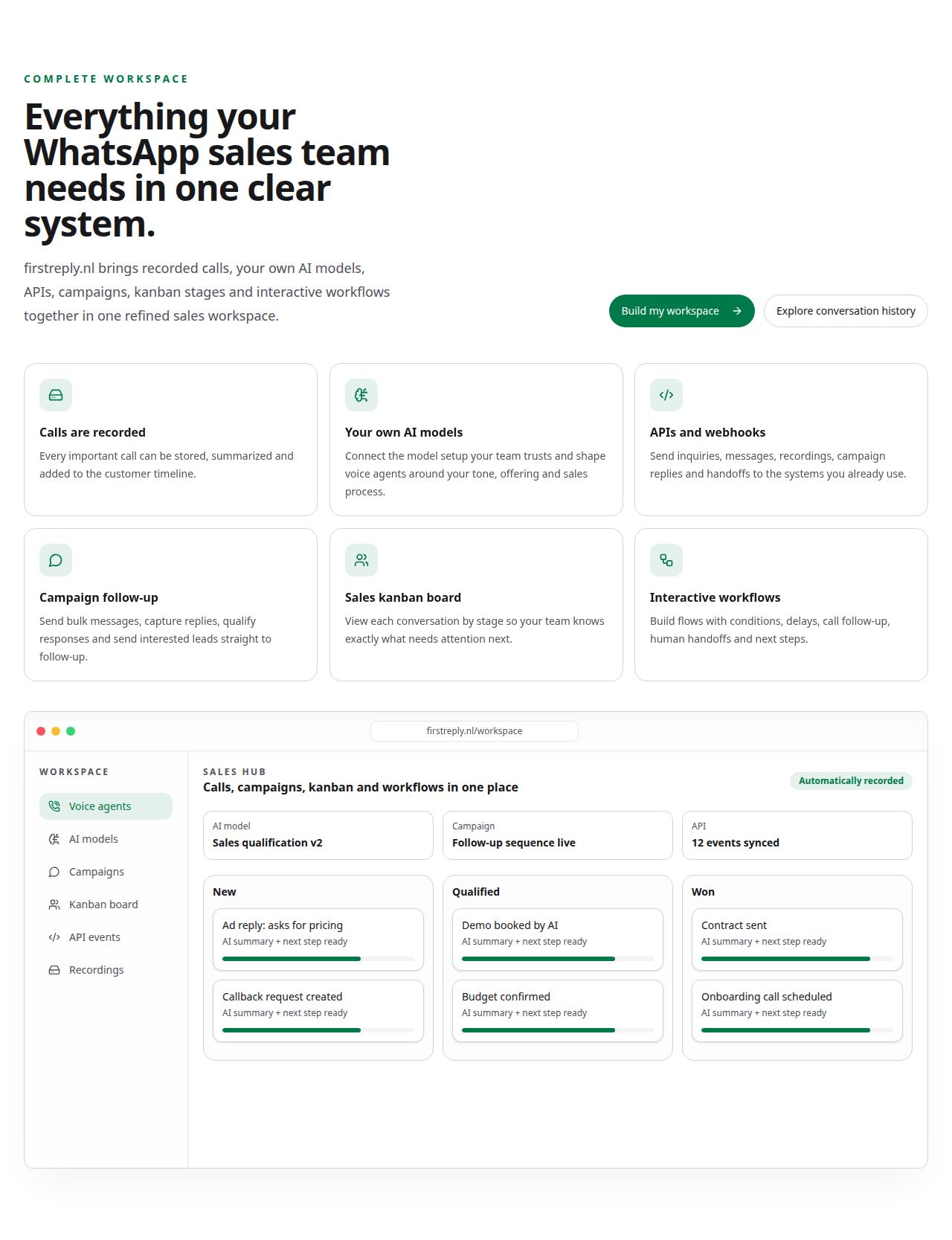 FirstReply Product Suite