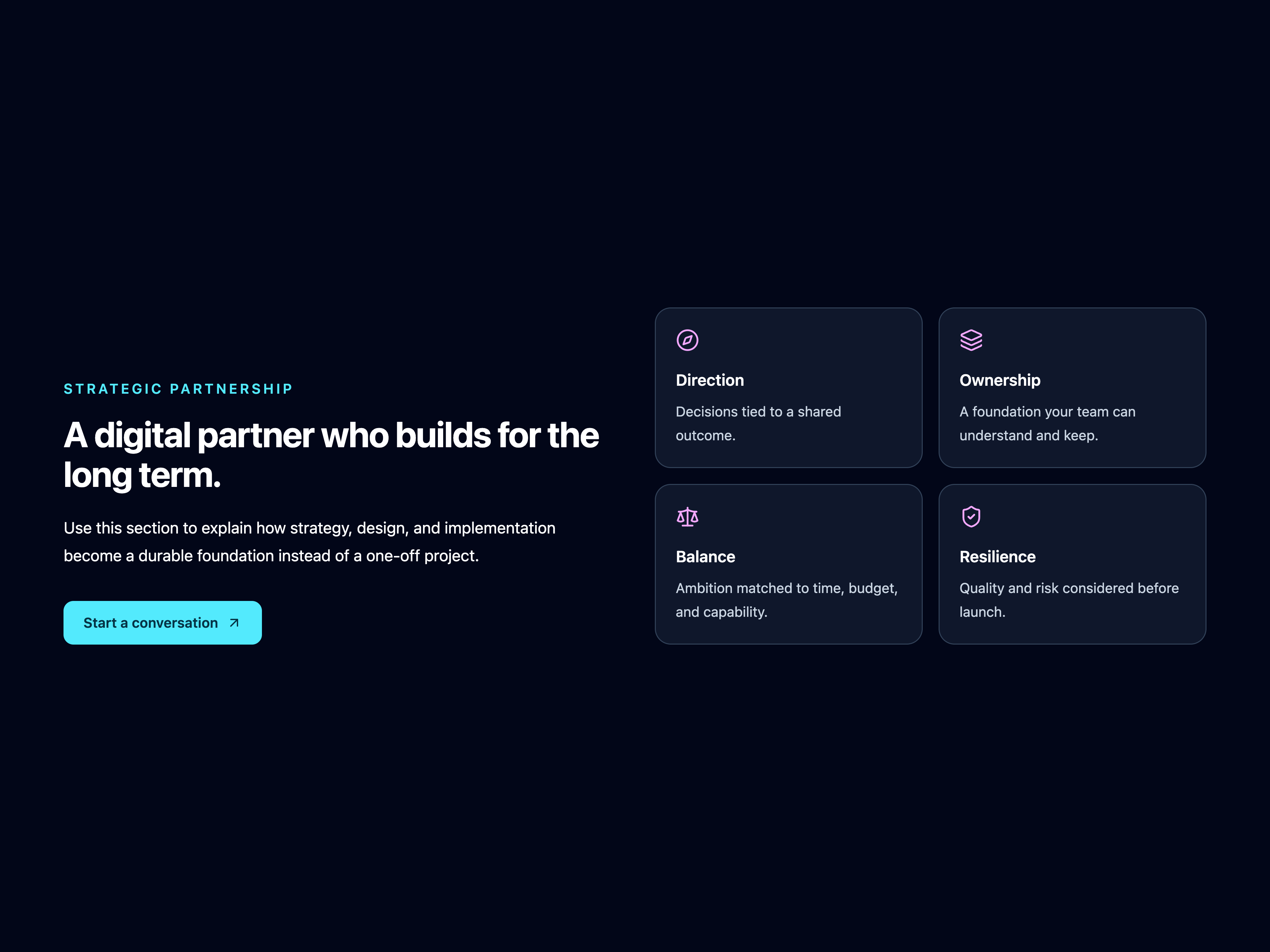Path to Resilience Partnership Section