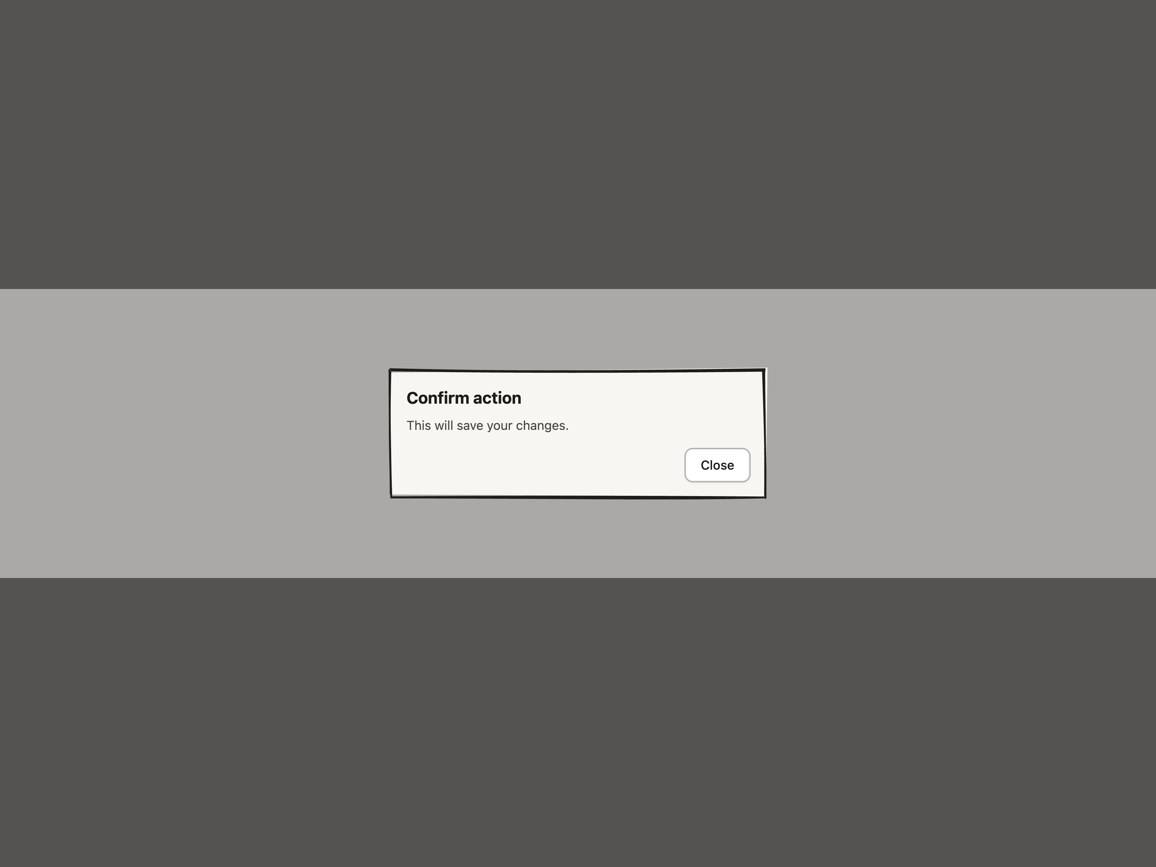 Sketch Dialog