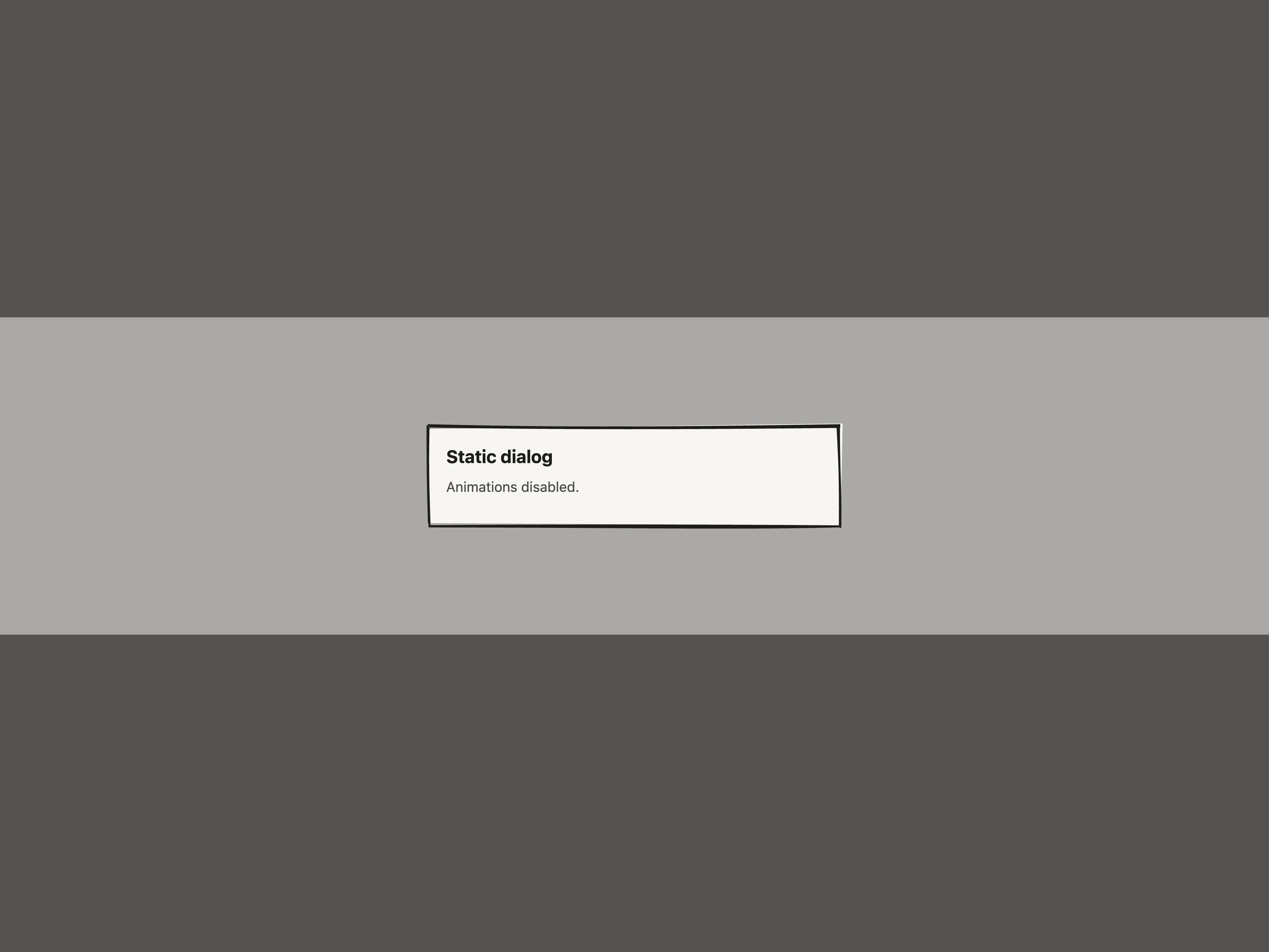 Sketch Dialog