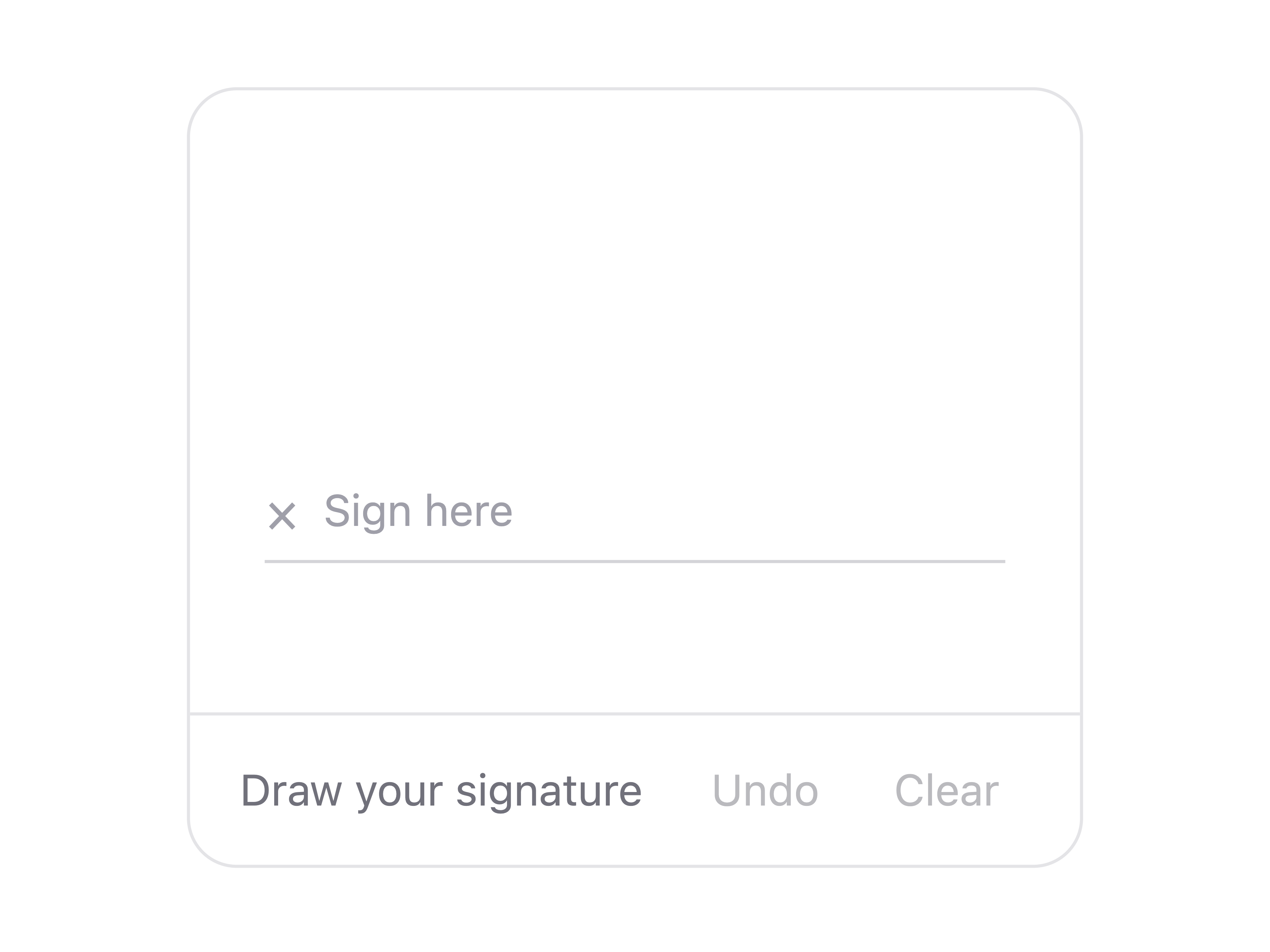 Signature Pad