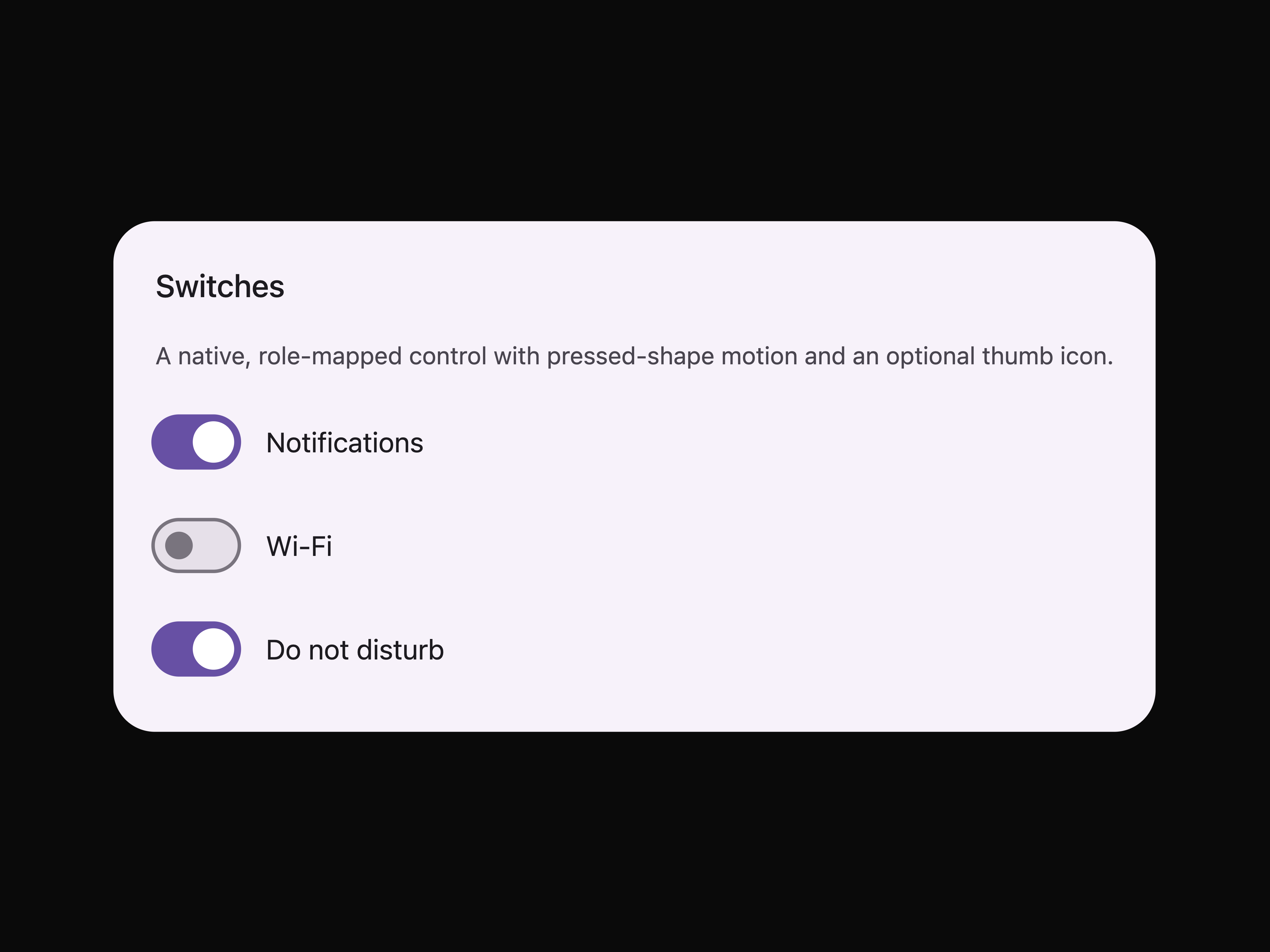 Material 3 Switch