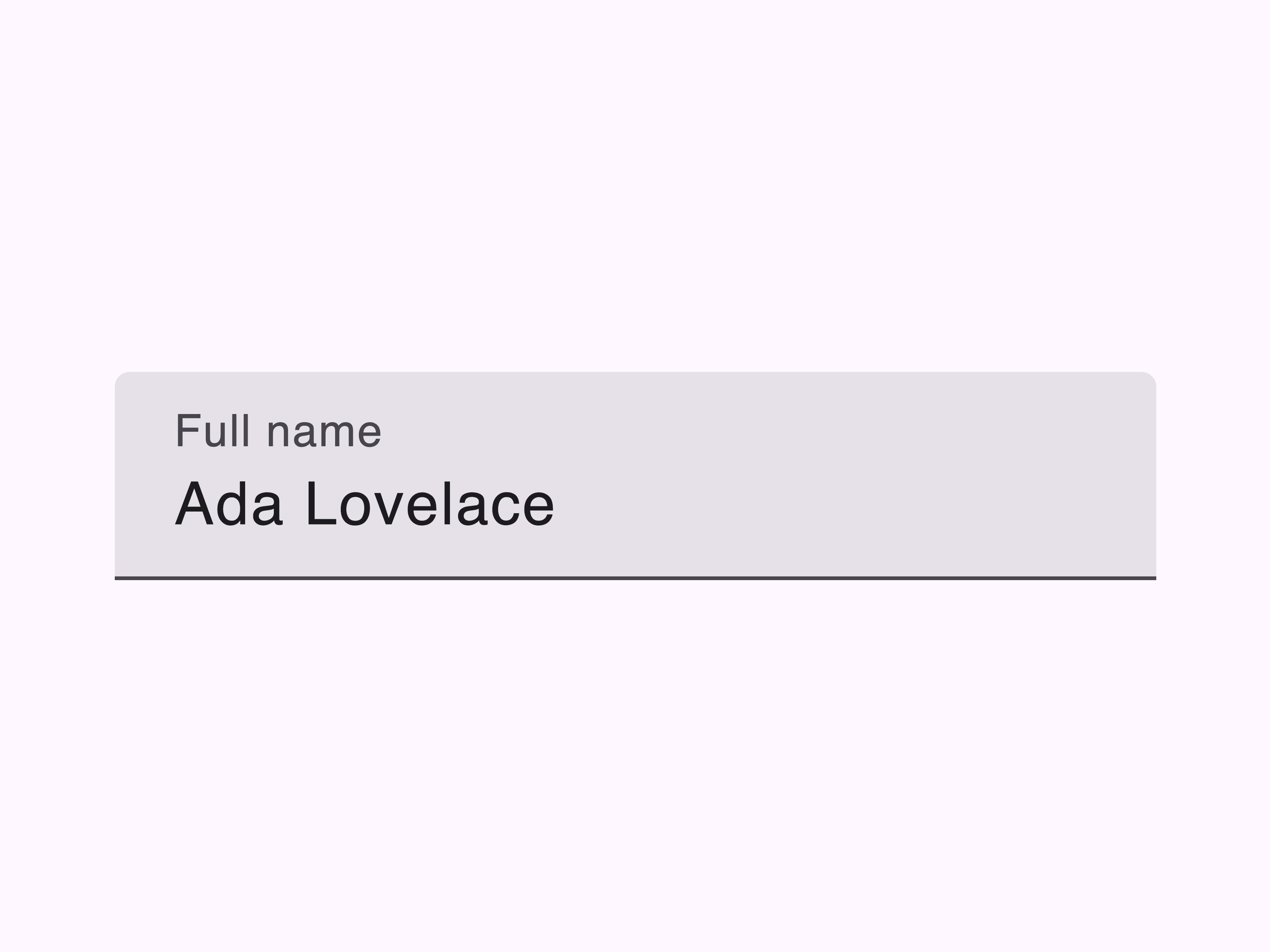 Material Text Field