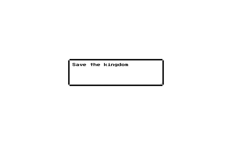 8 Bit Textarea