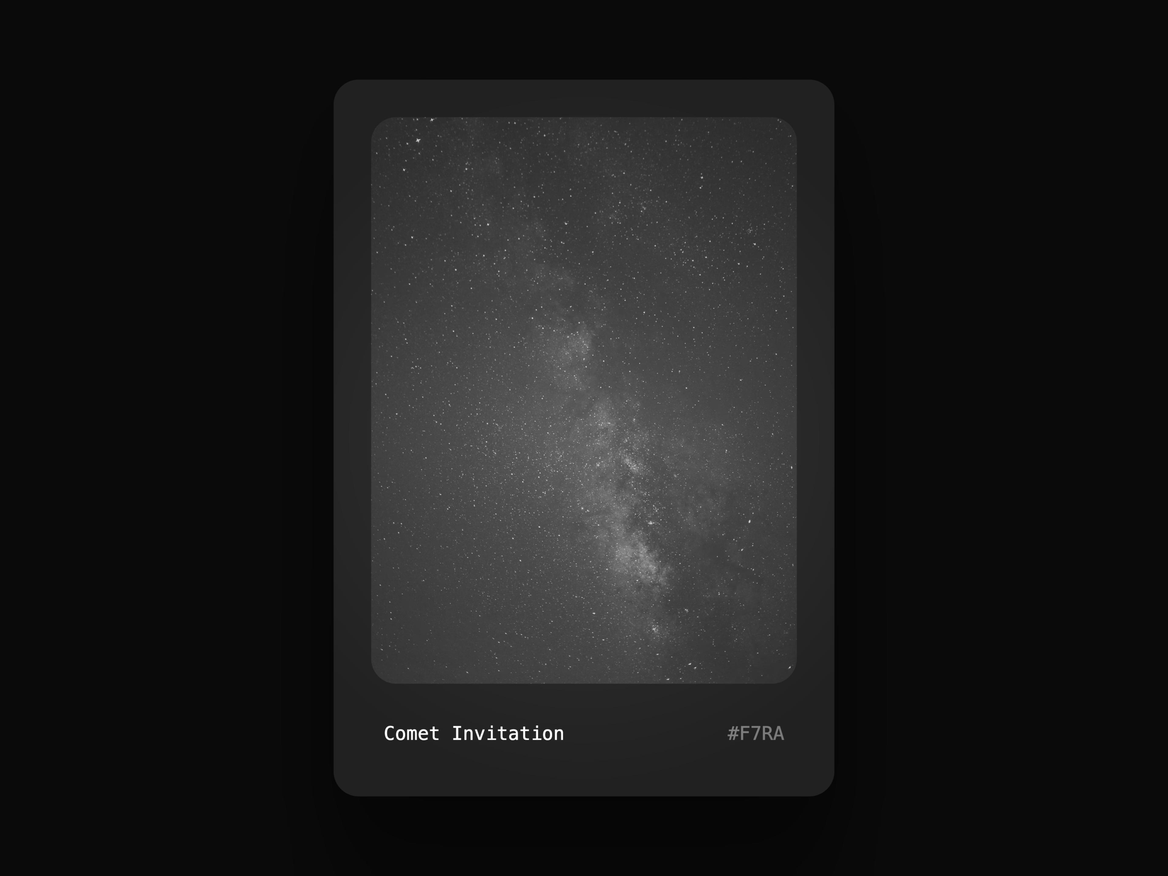 Comet Card
