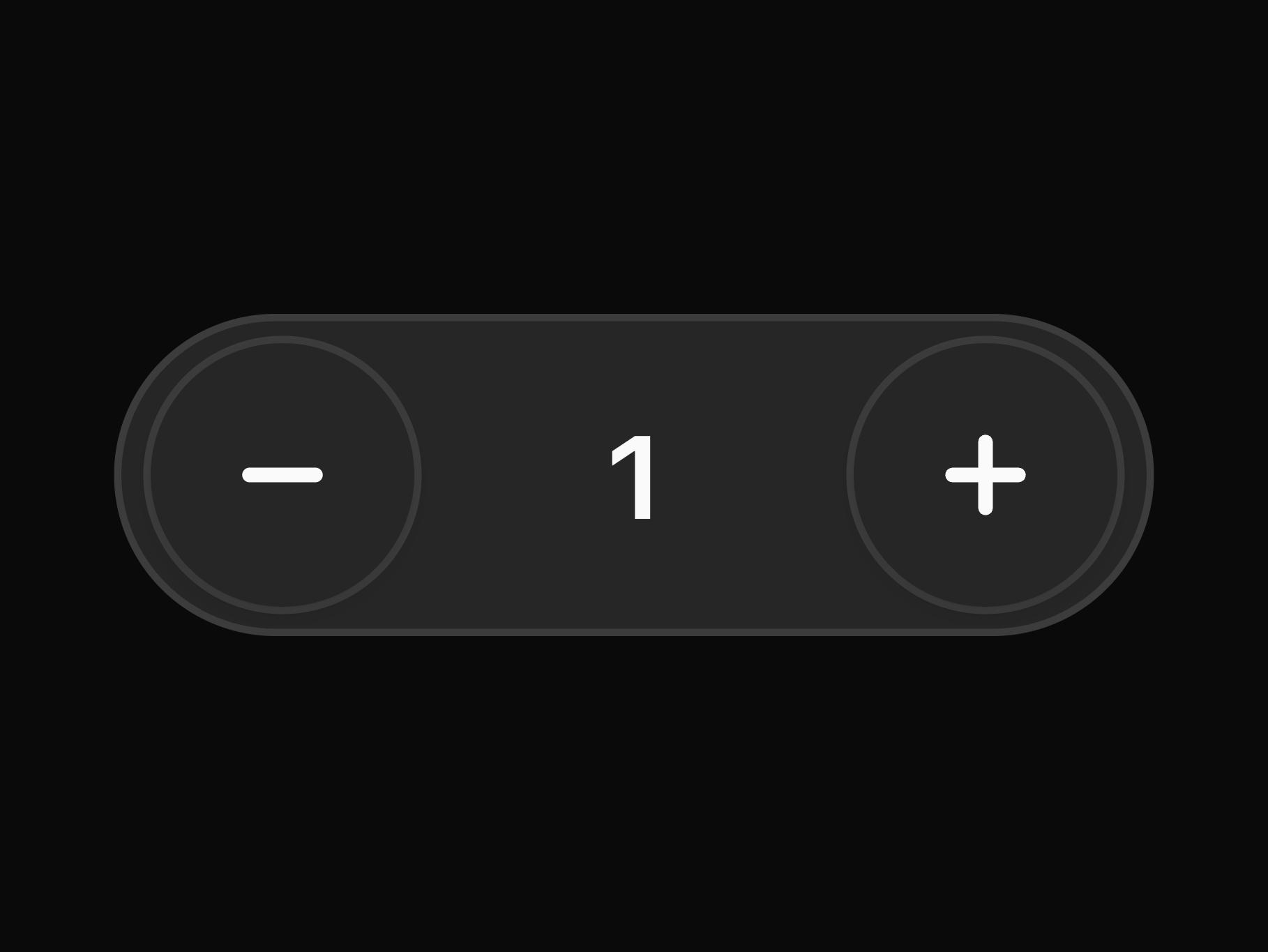 Number Stepper