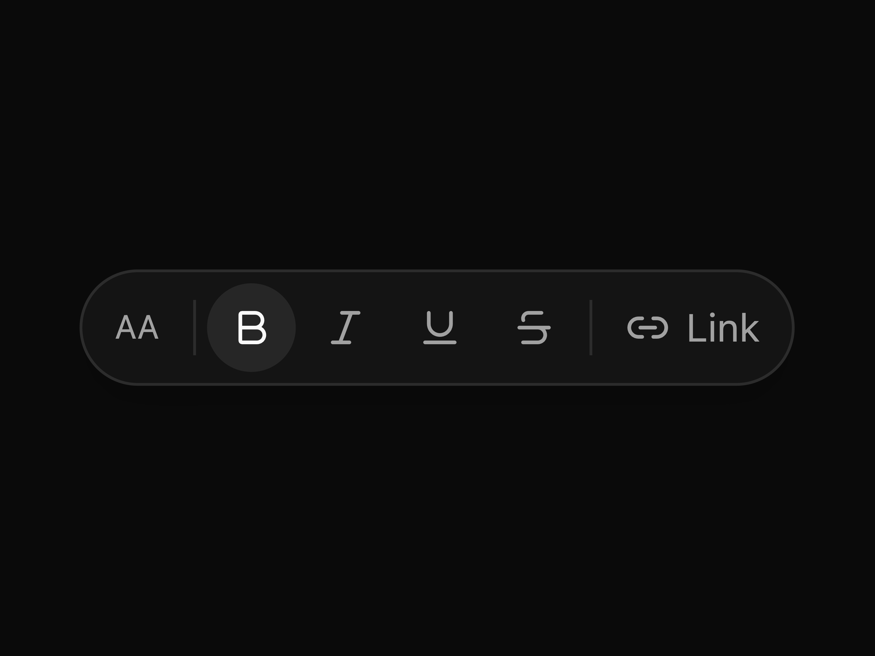 Floating Toolbar