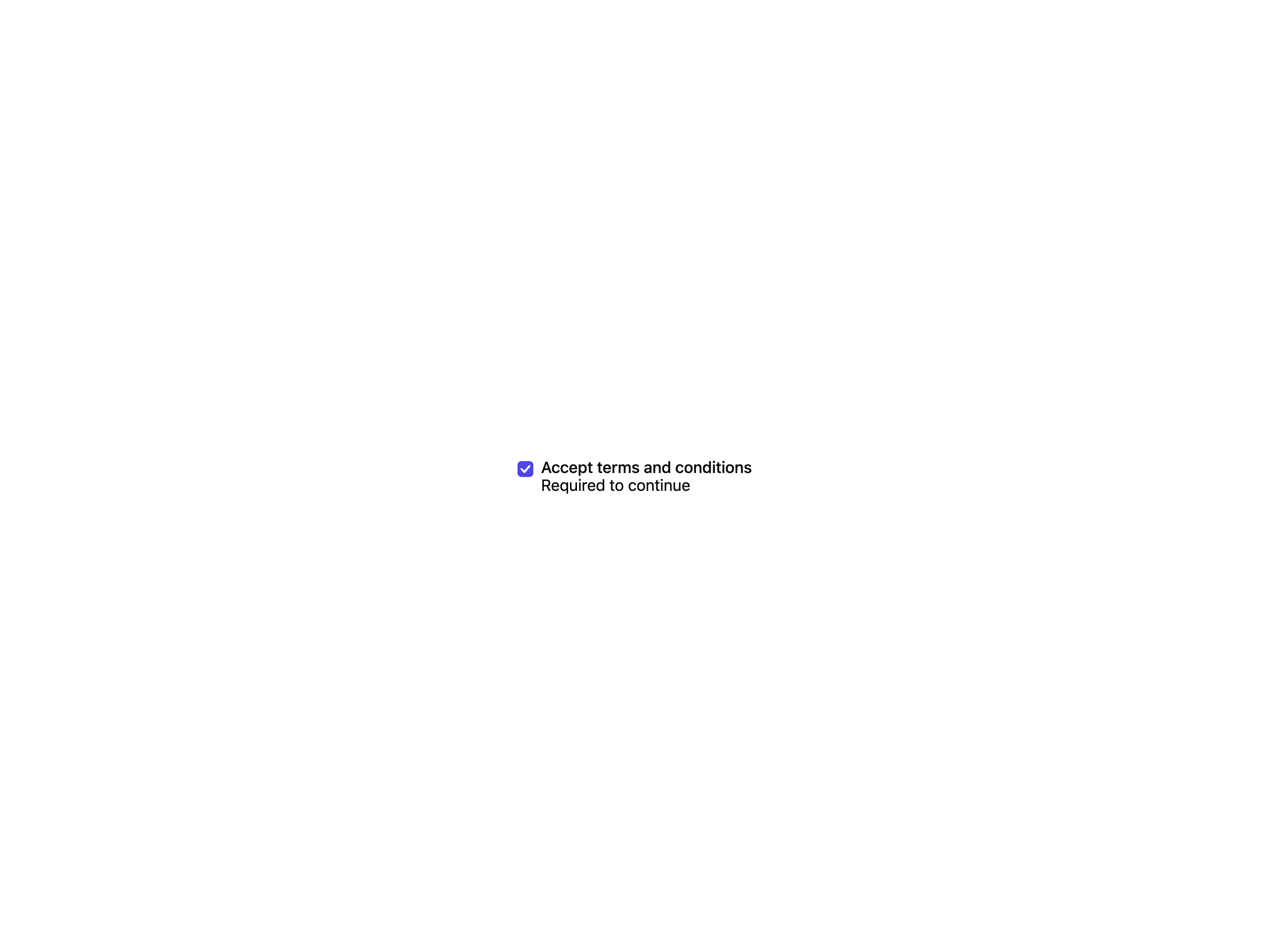 Checkbox