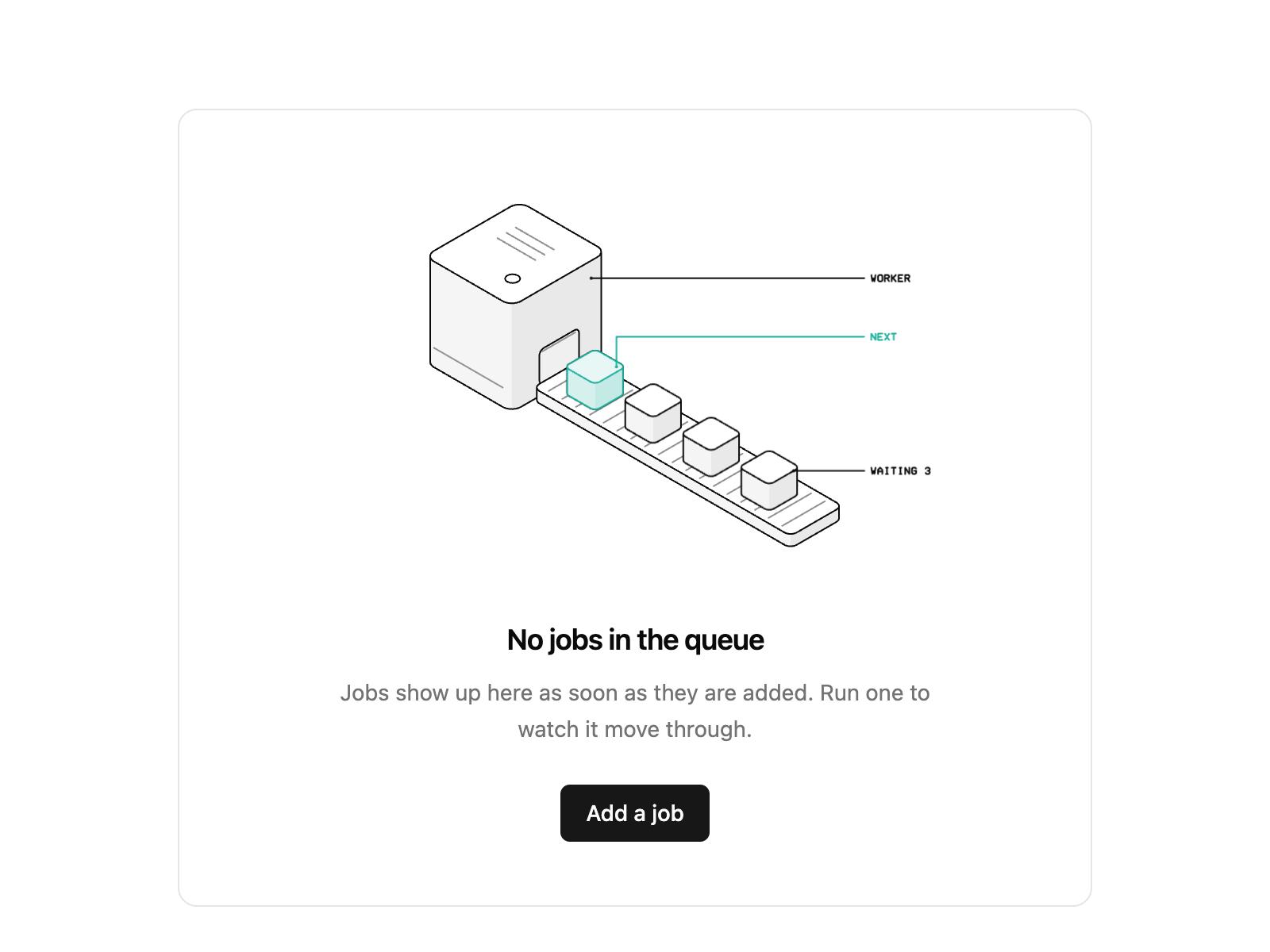 Illos Queue Empty State