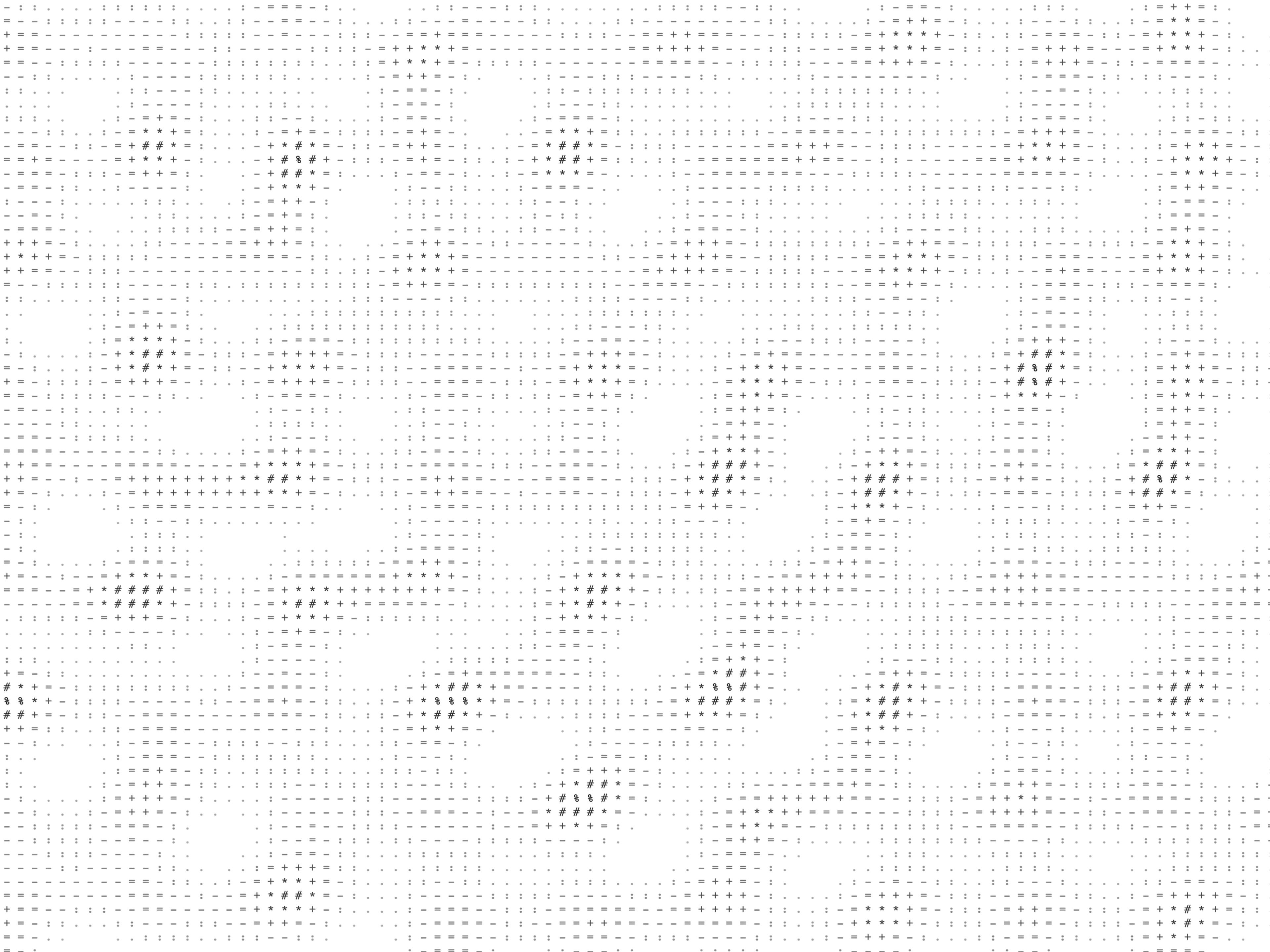 Background ASCII Dither