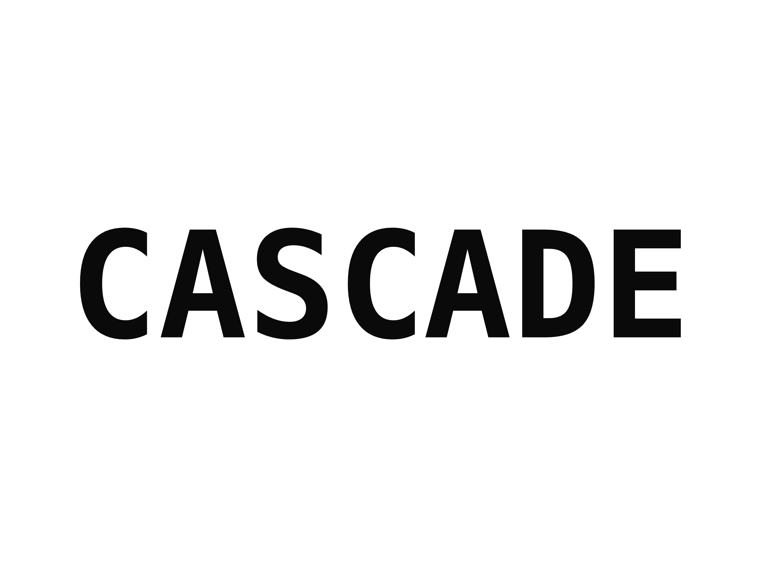 Text ASCII Cascade
